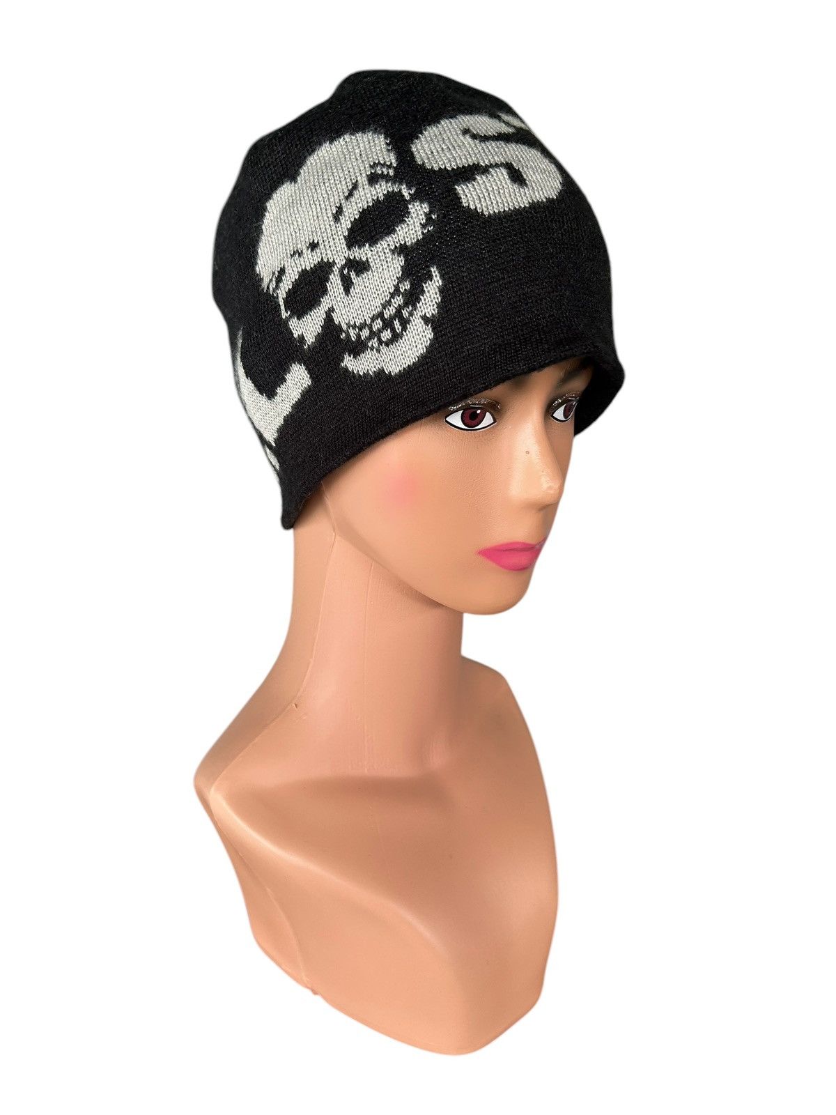 Japanese Brand × Kapital × Vintage LOST Skull Beanie Hats snowcap Size ONE SIZE - 2 Thumbnail