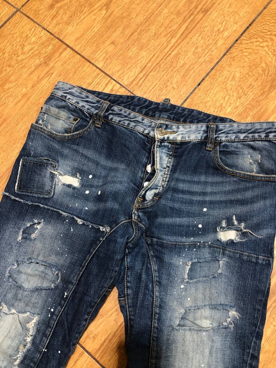 Dsquared2 Vintage Dsquared2 Distressed Denim Jeans Size 36 Size US 36 / EU 52 - 7 Thumbnail