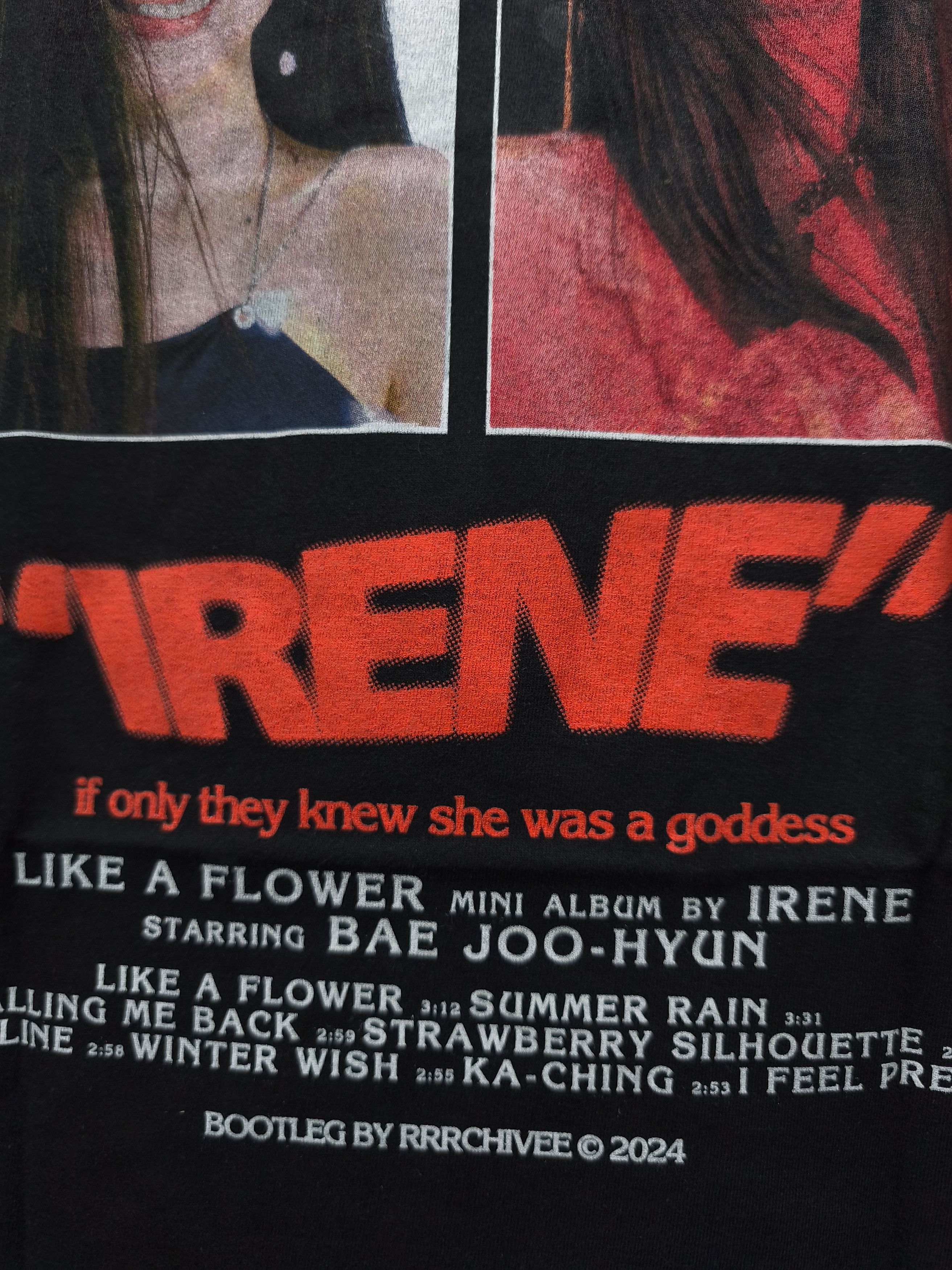Rap Tees Red Velvet Irene Kpop Idol T-shirt Size US XL / EU 56 / 4 - 7 Thumbnail
