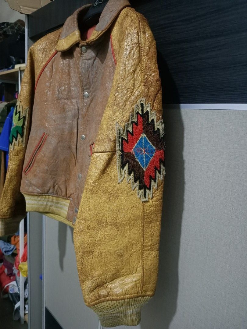 Avirex Vintage avirex usa varsity leather jacket Size US XS / EU 42 / 0 - 4 Thumbnail