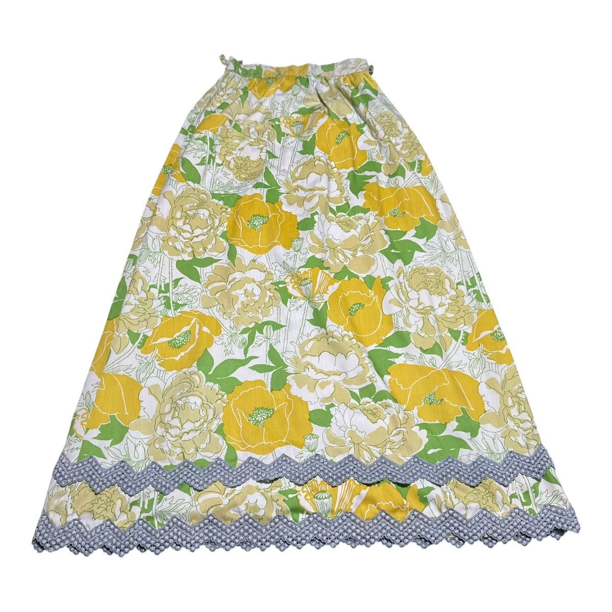 Lilly Pulitzer 70s Lilly by Lilly Pulitzer Floral Maxi Skirt Women's 8 Size 24" / US 00 / IT 34 - 4 Thumbnail