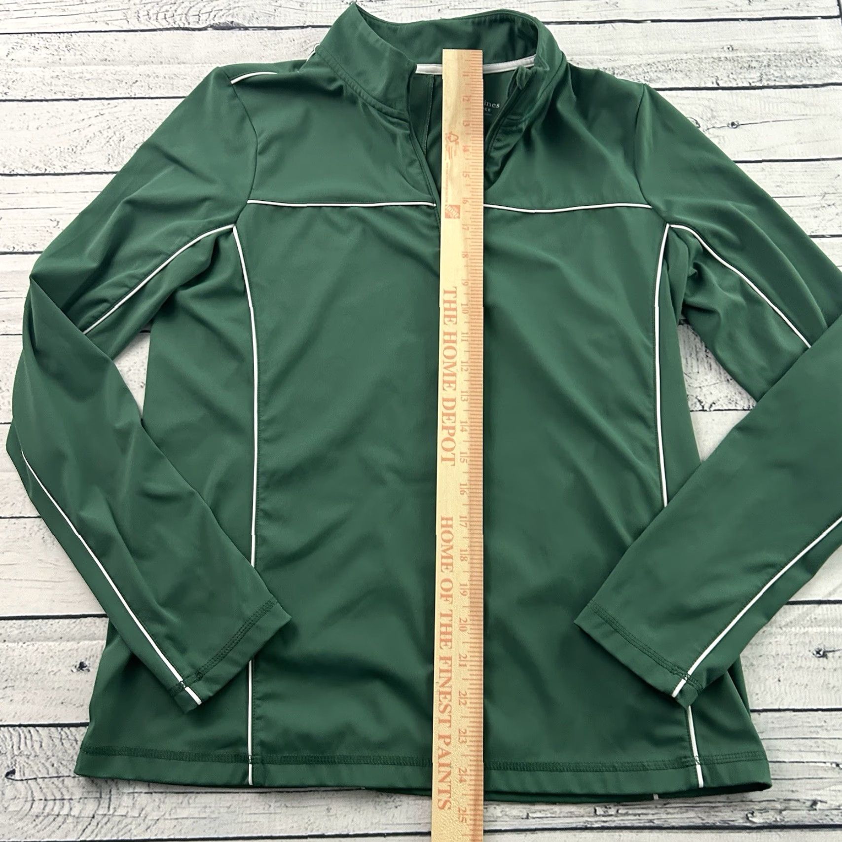 Vineyard Vines Vineyard Vines Performance 1/4 Zip Pullover Jacket Women's S Green Athletic Size S / US 4 / IT 40 - 3 Thumbnail