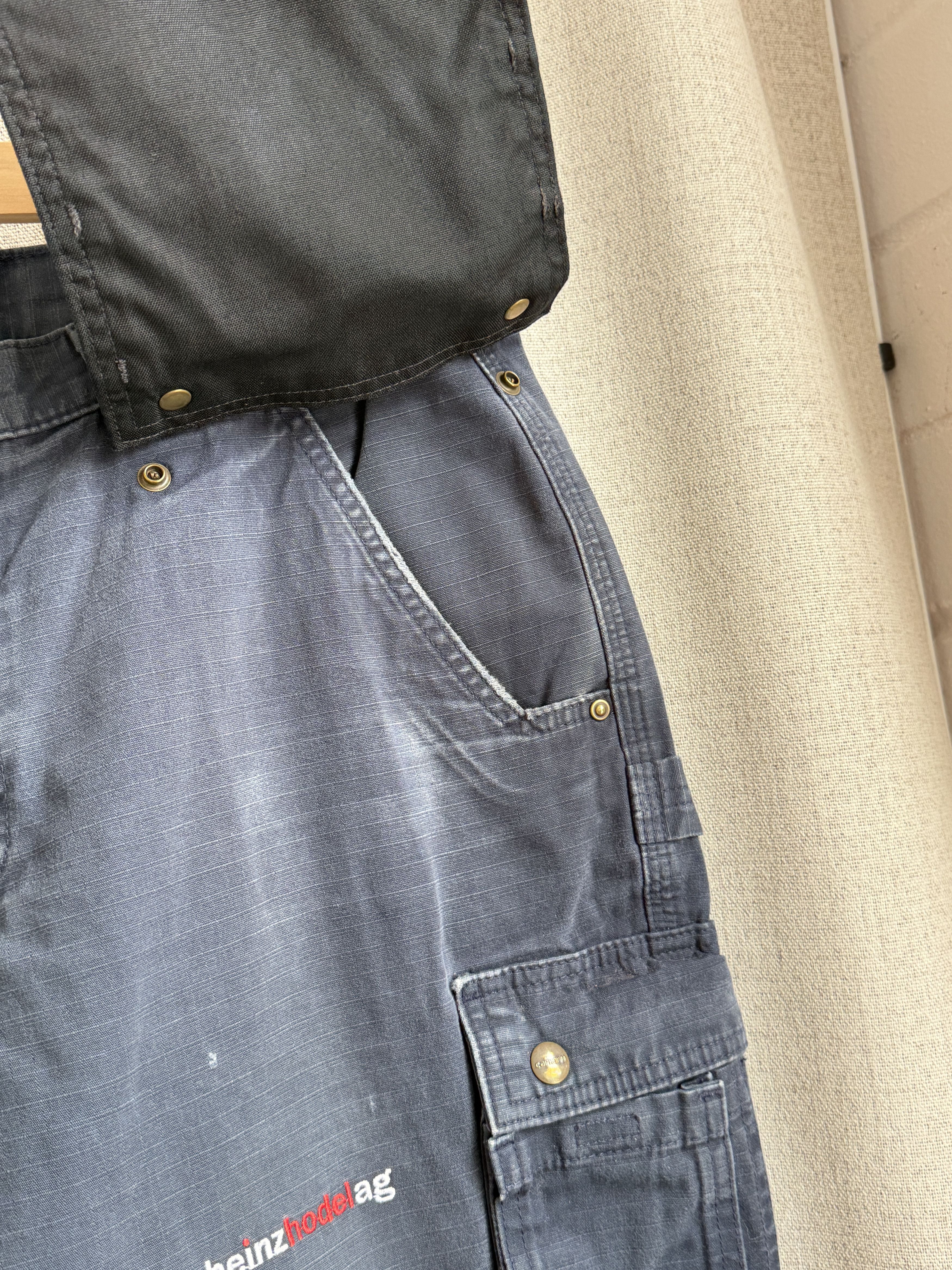 Carhartt Vintage 00s Carhartt Cargo Workwear Builder Pants Mexico Size US 33 - 9 Thumbnail