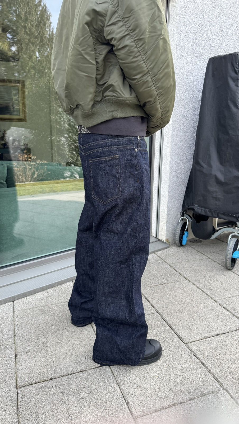 No Faith Studios nofaithstudios RAW japanese denim Loose Fit