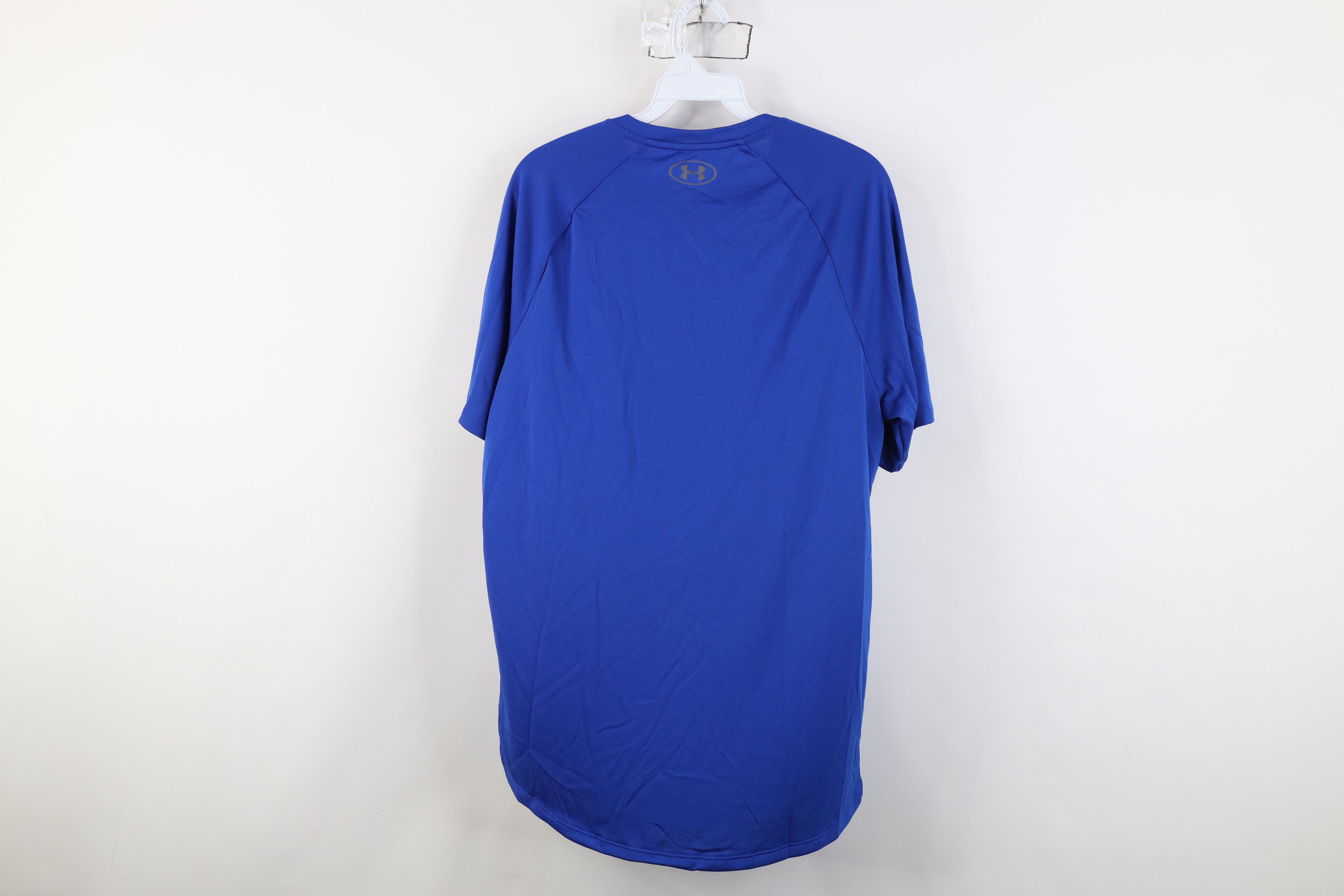 Under Armour New Under Armour Tech Running Jogging Gym T-Shirt Blue Size US M / EU 48-50 / 2 - 12 Thumbnail