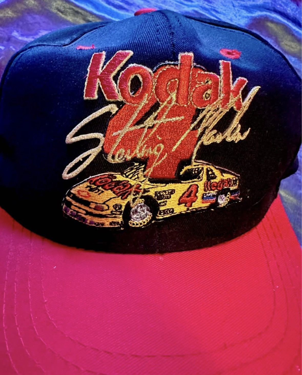 NASCAR Vintage NASCAR KODAK Hat Size ONE SIZE - 1 Thumbnail