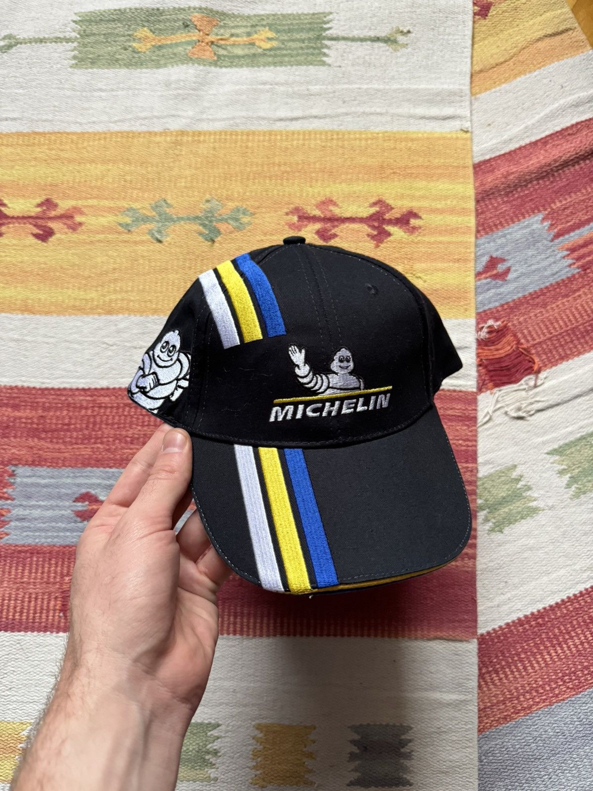 Vintage Vintage 00’s Michelin Formula 1 Racing y2k Hat Size ONE SIZE - 2 Thumbnail