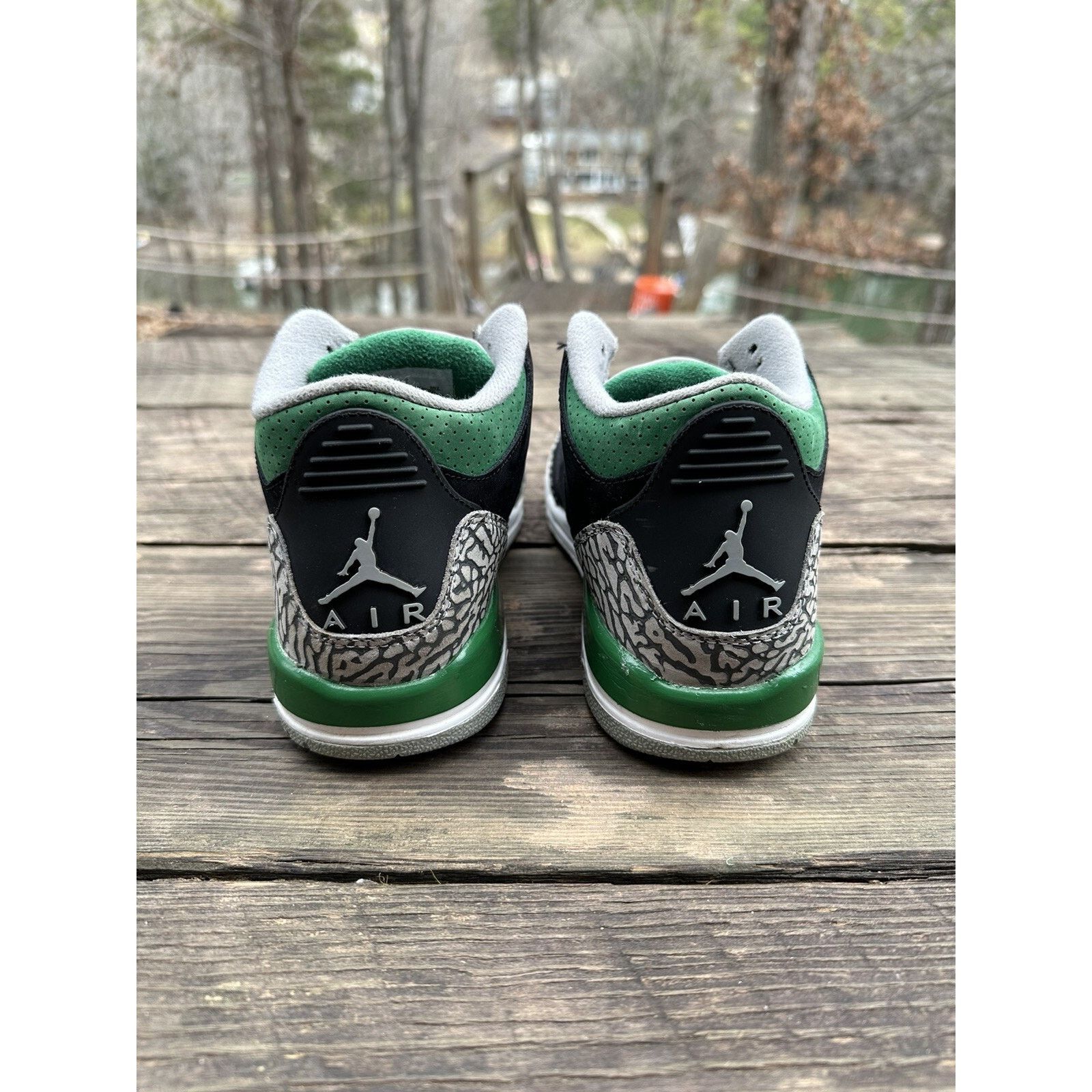 Jordan Brand Jordan 3 Retro Pine Green GS - Size 5.5Y Size US 5.5 / EU 38 - 5 Thumbnail