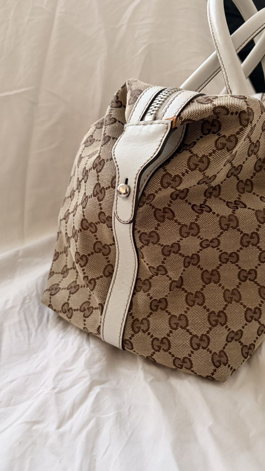Gucci Gucci GG vintage canvas boston Size ONE SIZE - 3 Thumbnail