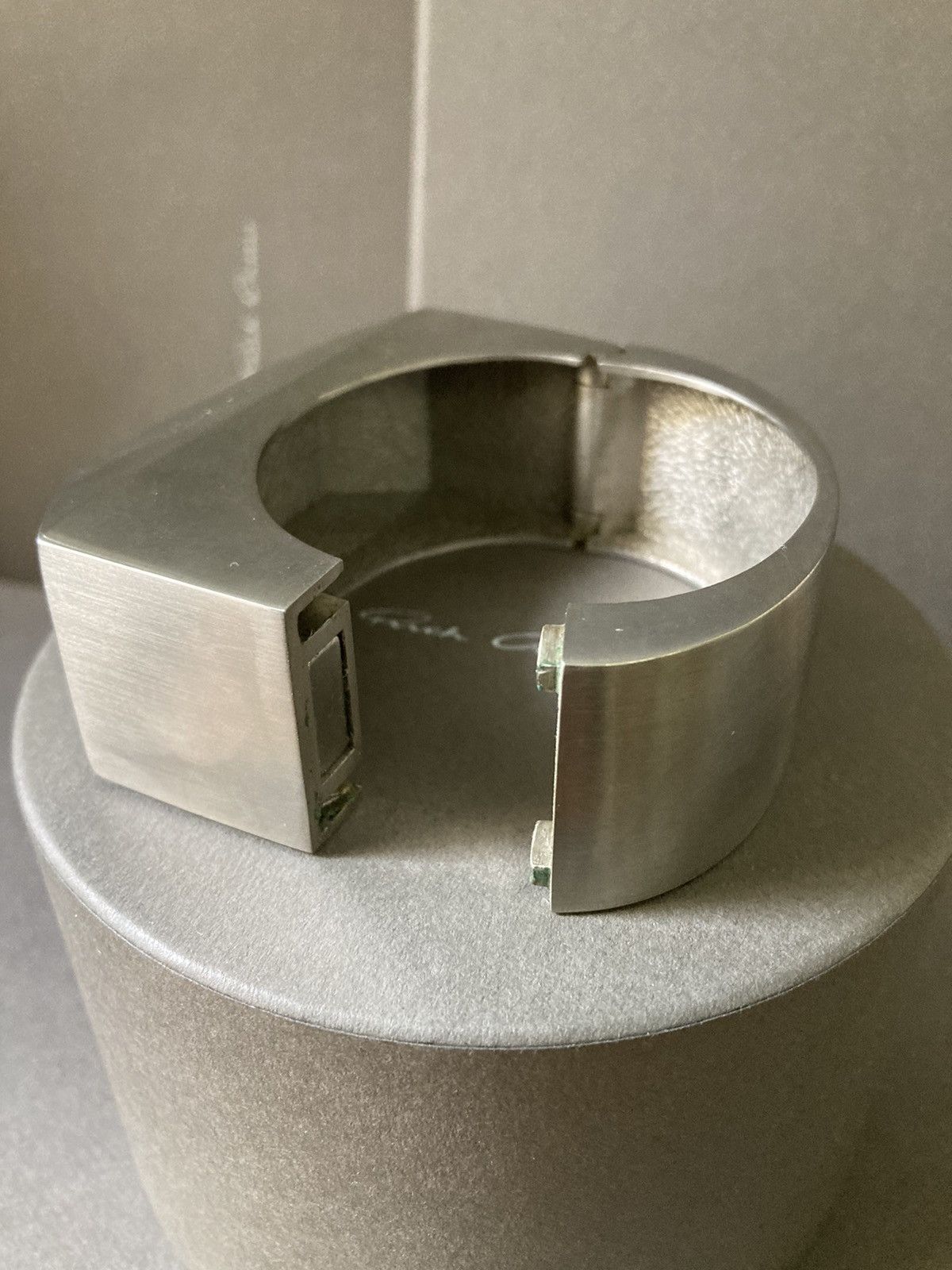 Rick Owens NEVER WORN/ Rick Owens Crystal Beveled Bangle Bracelet Size ONE SIZE - 8 Thumbnail