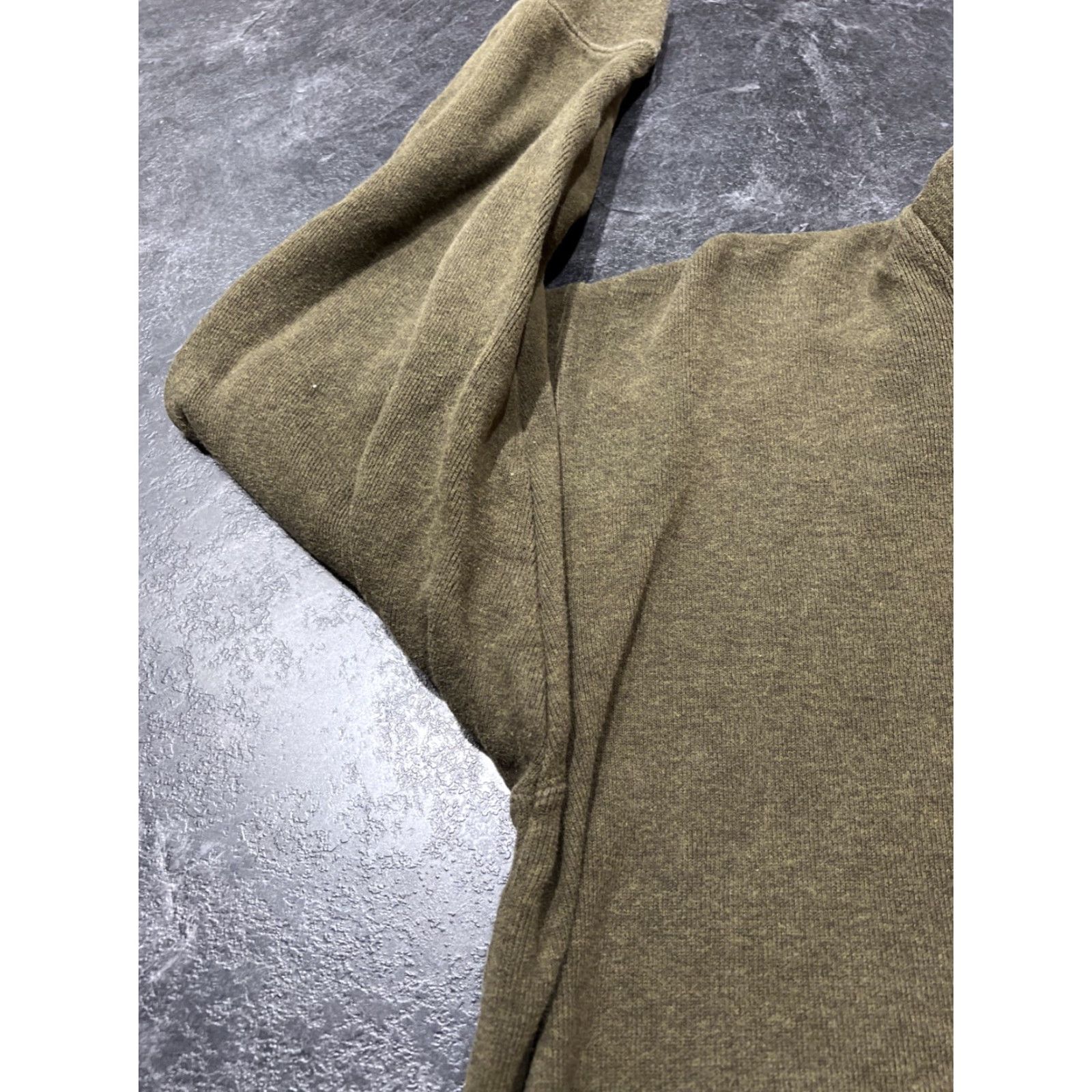 Orvis VINTAGE Orvis Sweater Men's Large Green Cotton 1/4 Zip Pullover Size US L / EU 52-54 / 3 - 4 Thumbnail