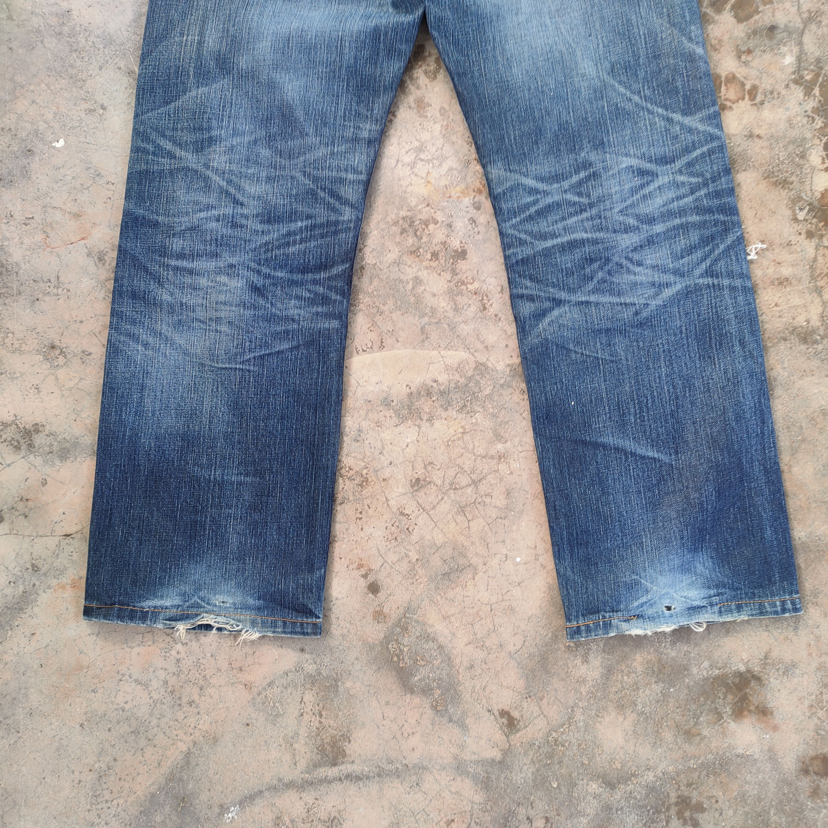Levi's Vintage Clothing VINTAGE LEVI'S 503 FADED DISTRESSED DENIM JEAN PANTS Size US 30 / EU 46 - 9 Thumbnail