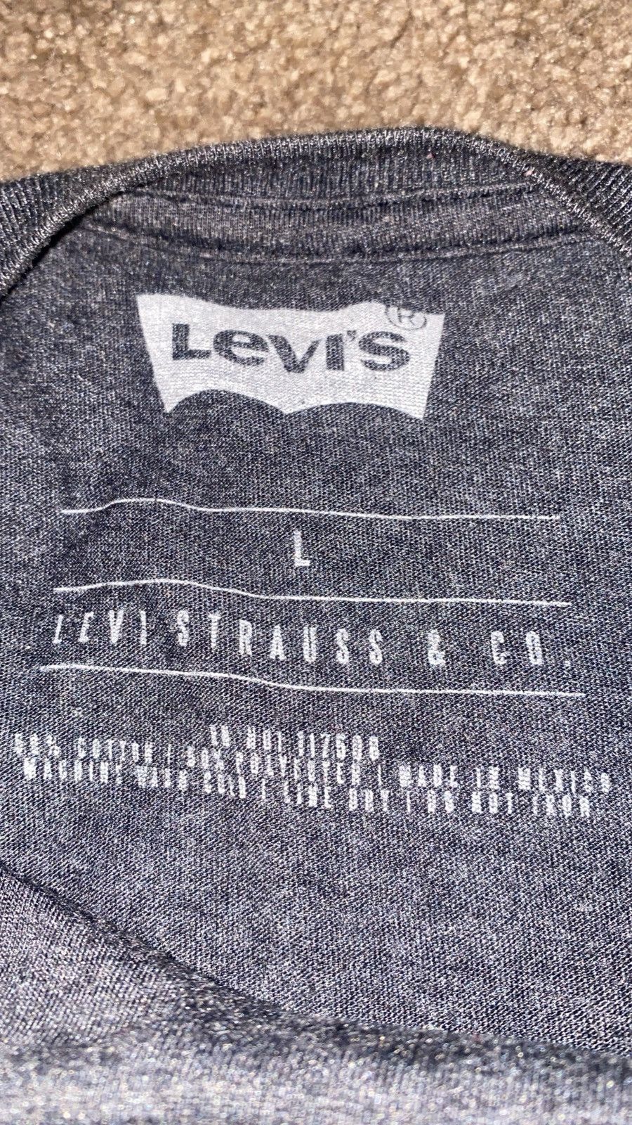 Levi's Levi Strauss & Co tee Size US L / EU 52-54 / 3 - 3 Thumbnail