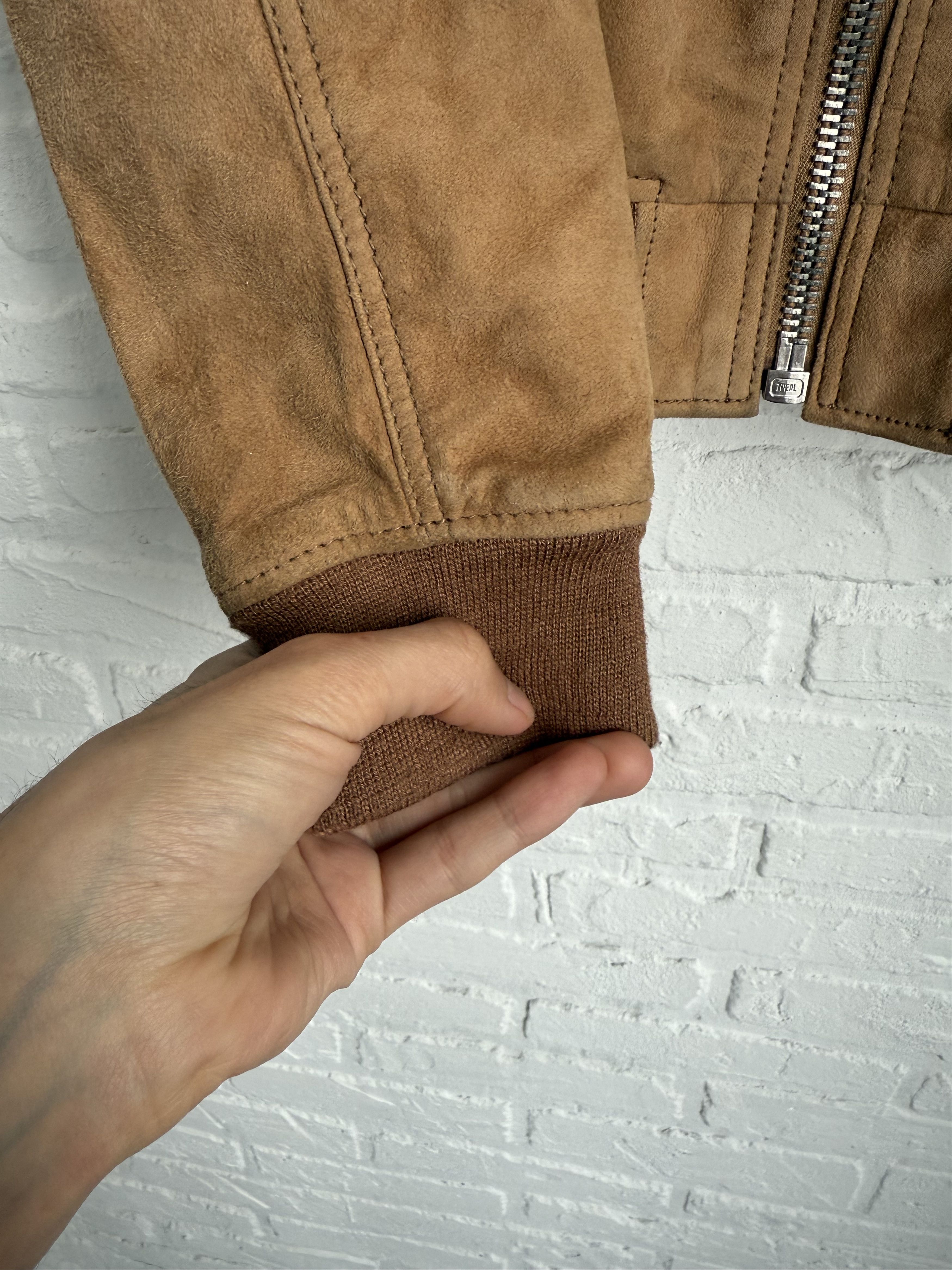 Schott Schott suede leather trucker jacket Size M / US 6-8 / IT 42-44 - 12 Thumbnail