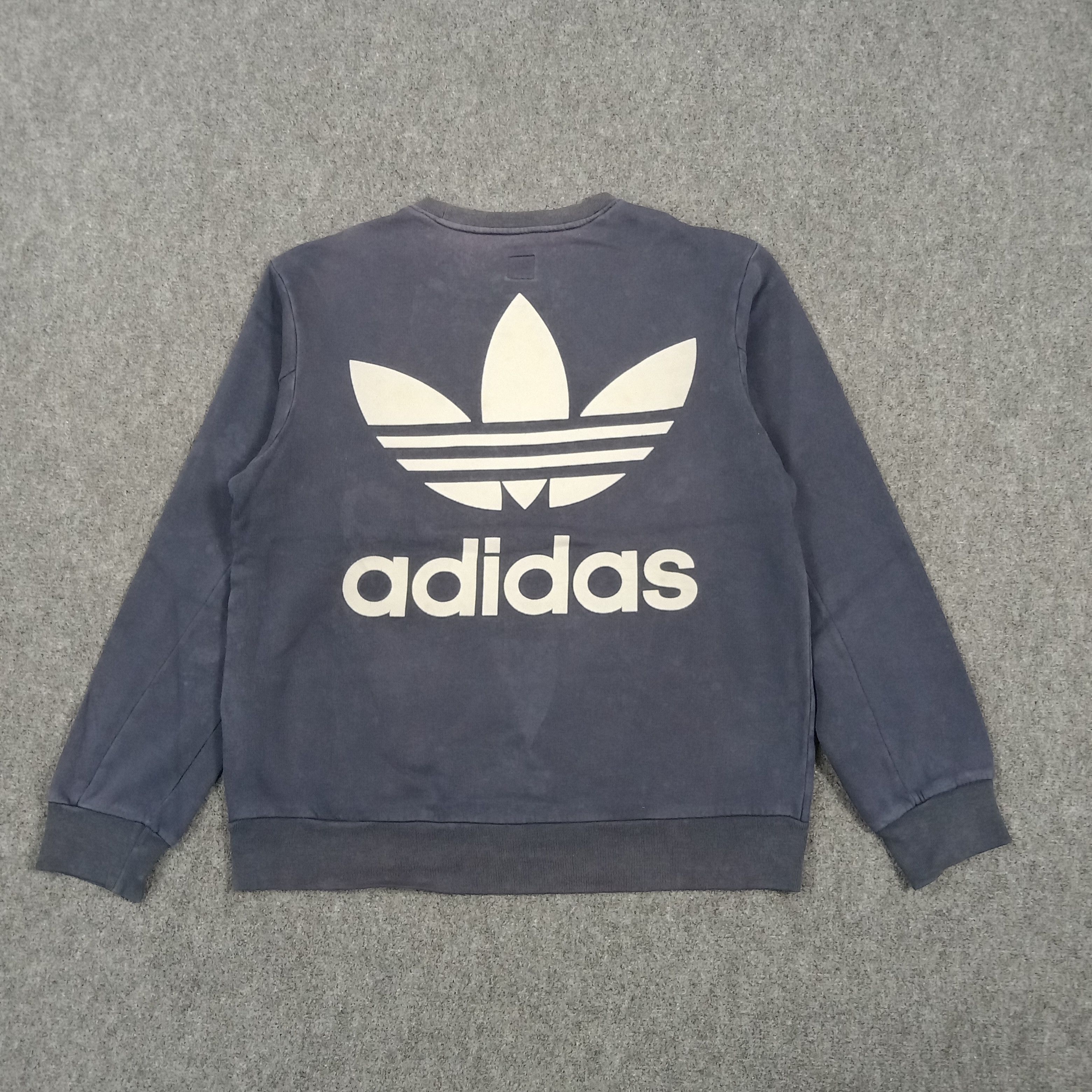 Adidas Adidas Old Logo Double Side Print Sweatshirt C292N14 Size US M / EU 48-50 / 2 - 4 Thumbnail