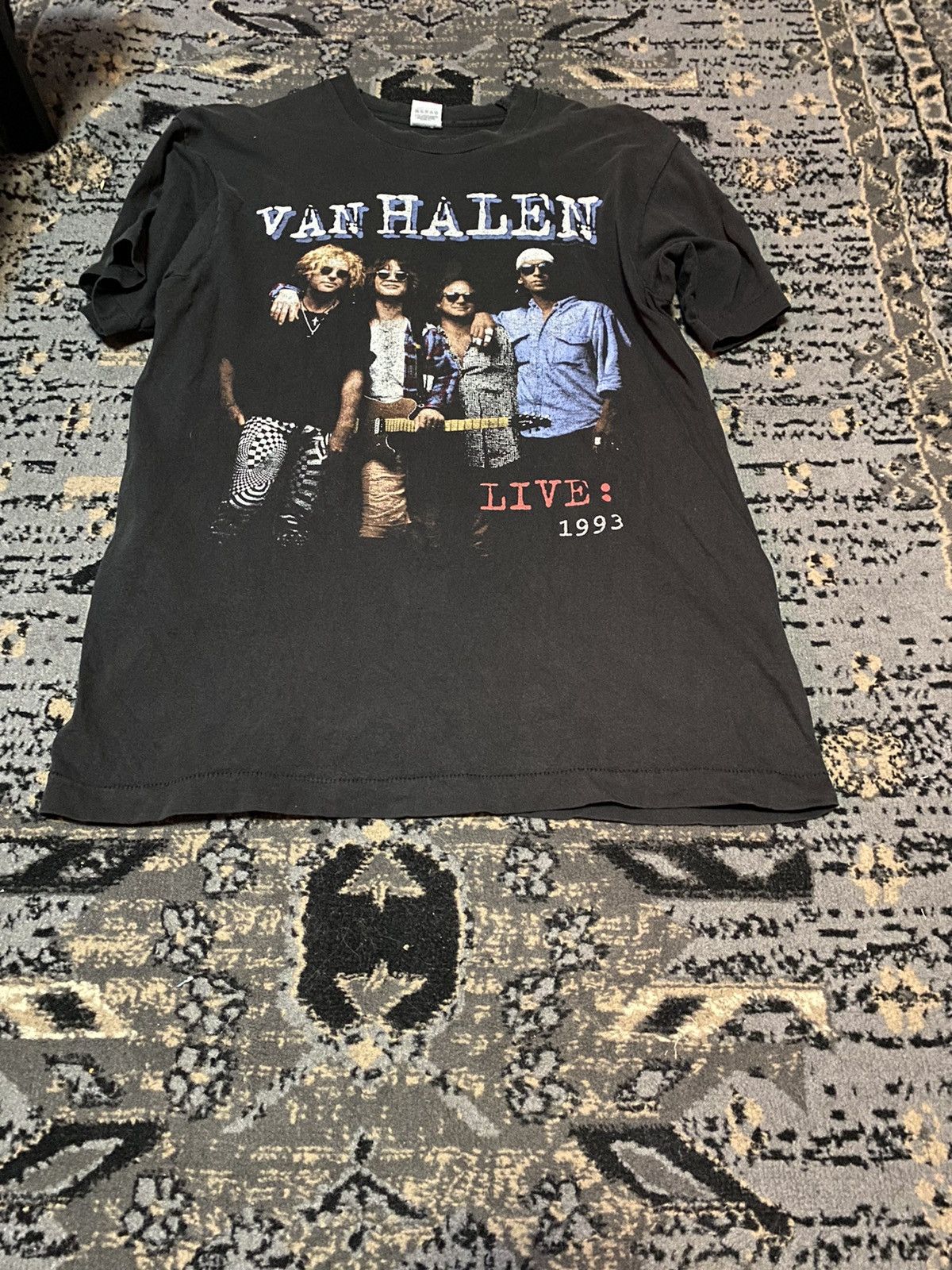 Band Tees × Vintage ‘93 Van Halen Band Tee Size US L / EU 52-54 / 3 - 1 Thumbnail