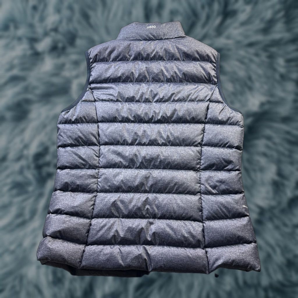 Eddie Bauer Eddie Bauer Vest Puffer Blue 650 Down Fill Large Womens Regular Pockets Zip Size L / US 10 / IT 46 - 1 Thumbnail