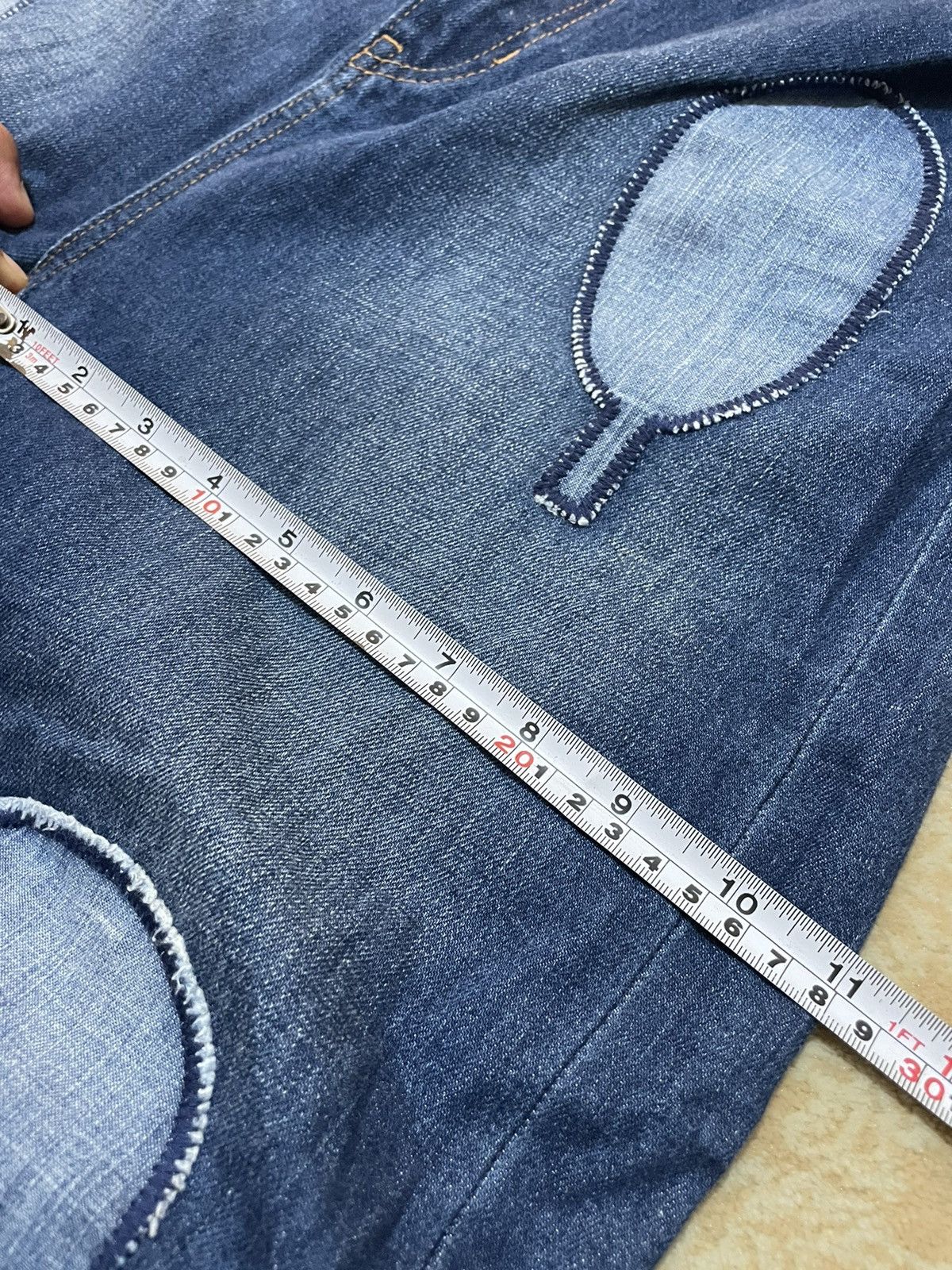 Designer × Ne-Net × Vintage Double Waist Issey Miyake Selvedge Denim Ne-Net Size US 30 / EU 46 - 13 Thumbnail