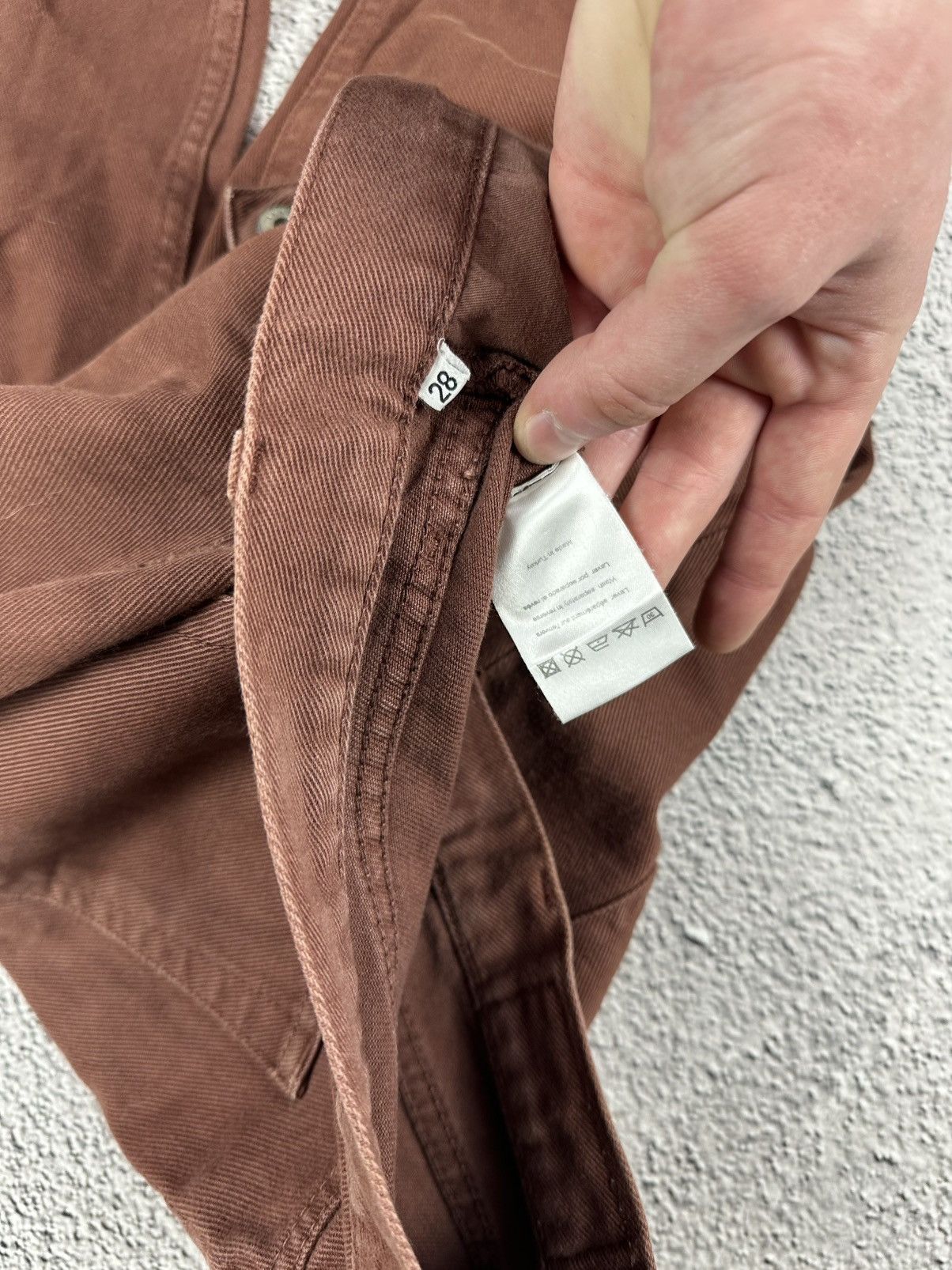 Sandro × Vintage Sandro New Droit Woman’s Jeans Pants Y2K Old Money Style Size 28" / US 6 / IT 42 - 9 Thumbnail