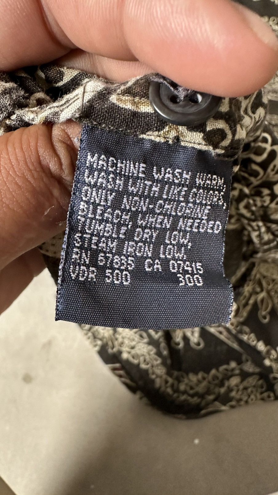 Other VINTAGE NAUTICA PATTERN SHIRT Size US L / EU 52-54 / 3 - 7 Thumbnail