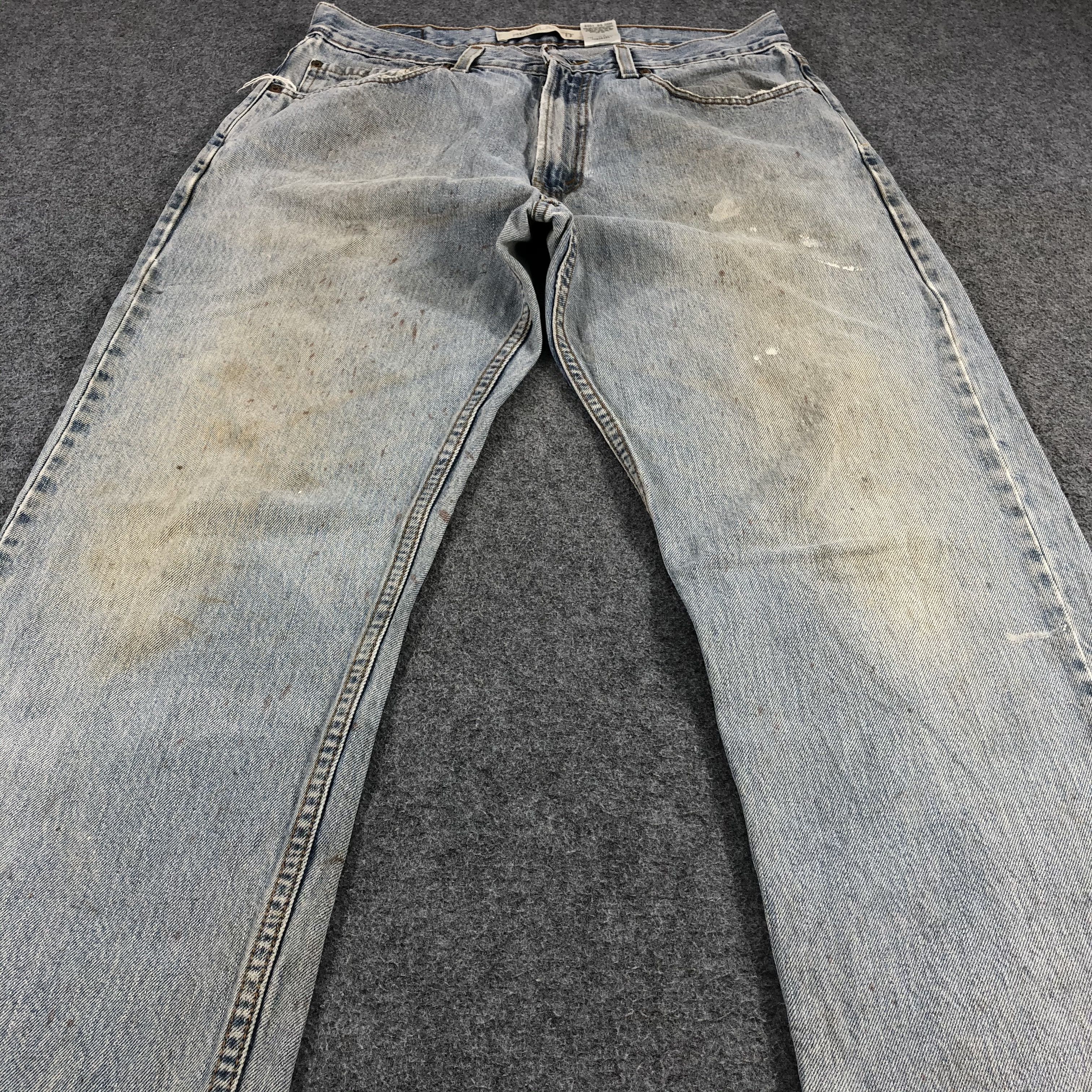Levi's Vintage Levis 505 Jeans Regular Fit Denim KJ512 Size US 33 - 3 Thumbnail
