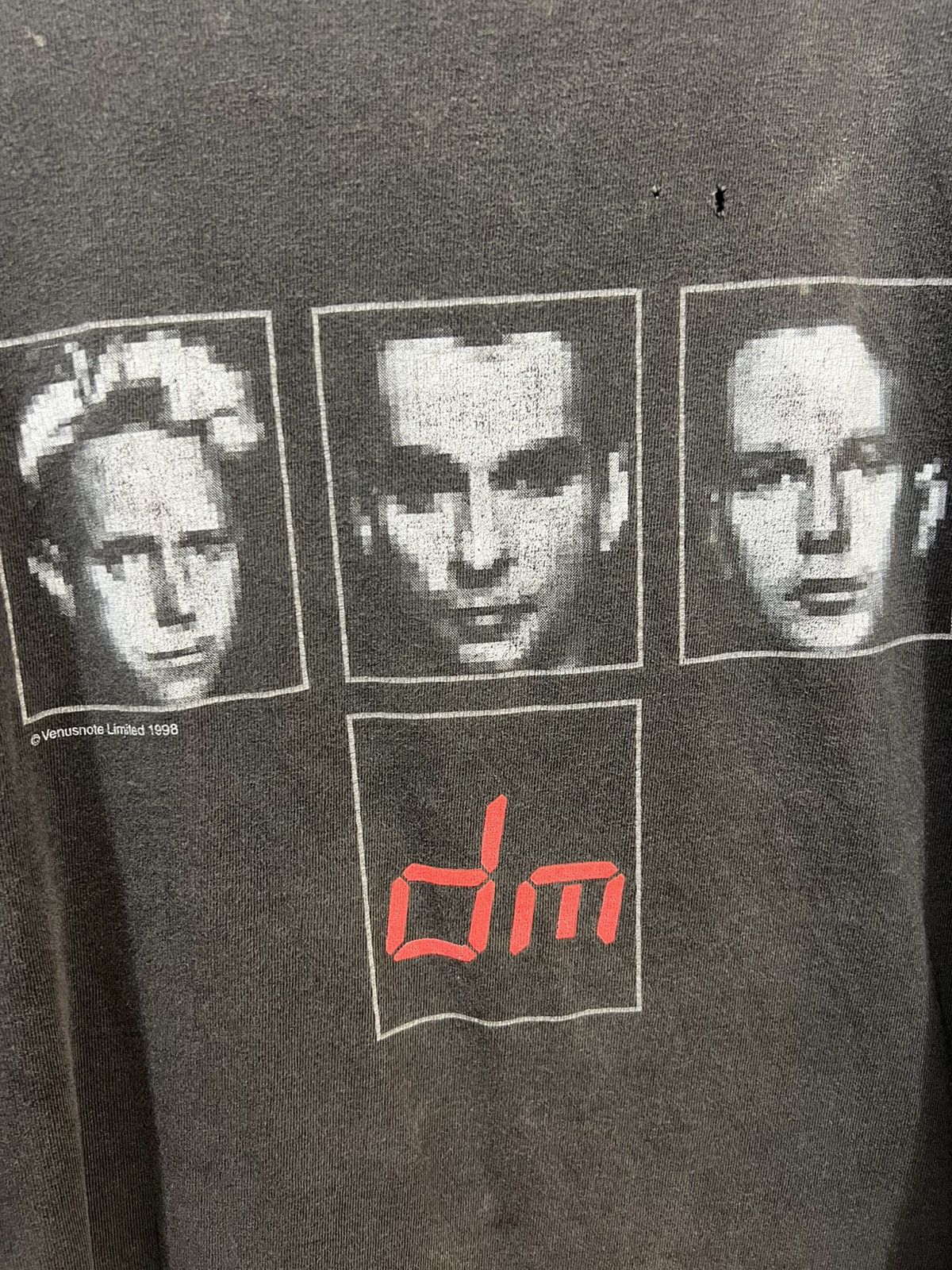 Tultex × Vintage Vintage 1998 Depeche Mode The Singles Tour Concert TULEX Size US L / EU 52-54 / 3 - 6 Thumbnail