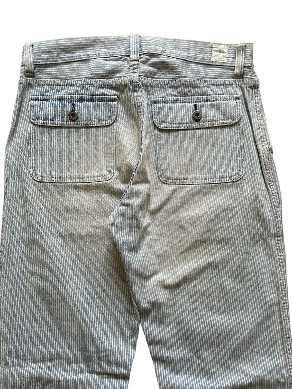 Gap × Japanese Brand × Vintage Vintage Army Militaire Bakers Jeans 32x32 Size US 32 / EU 48 - 4 Thumbnail