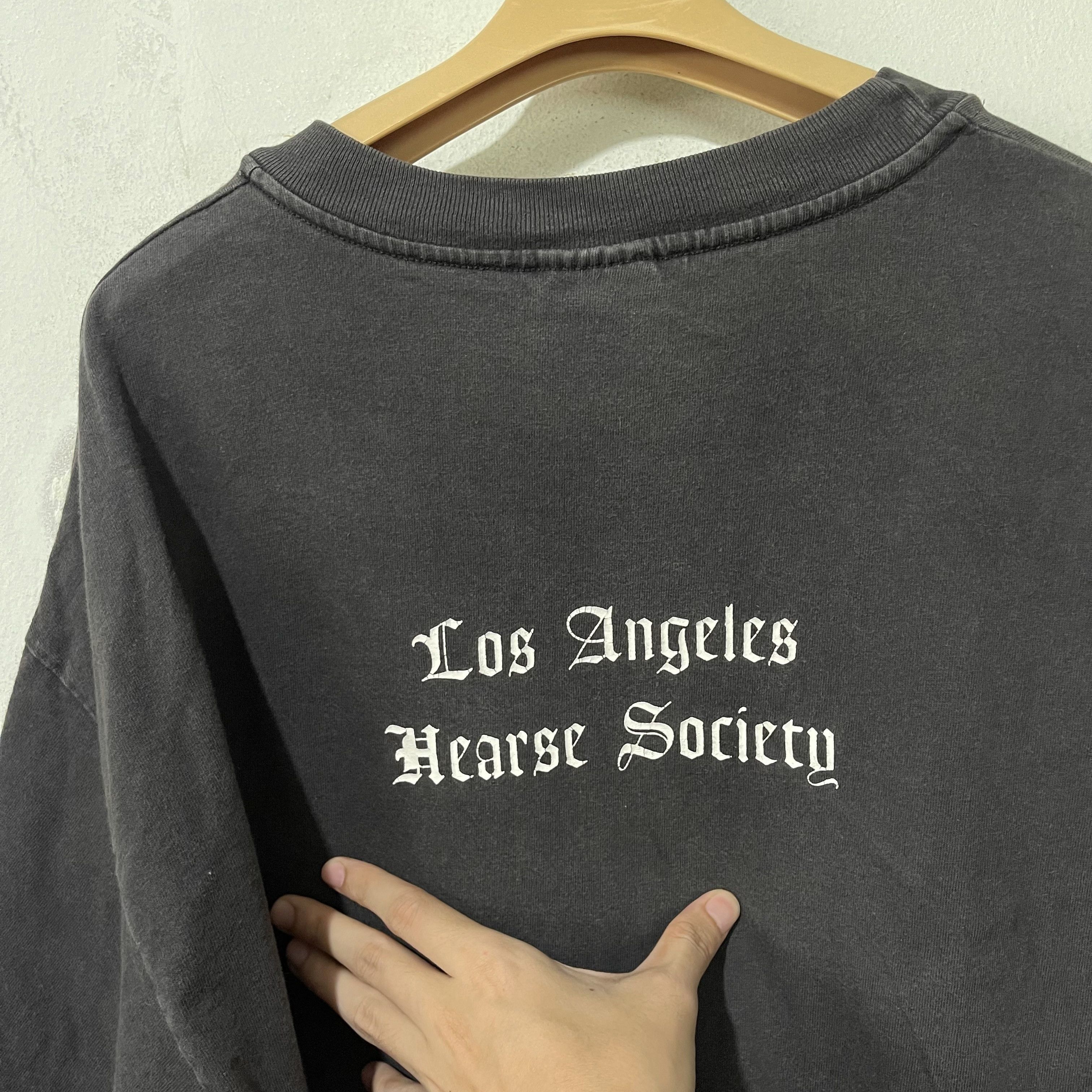 Vintage Vintage 90s Gothic Hearse T-Shirt Size US XL / EU 56 / 4 - 5 Thumbnail