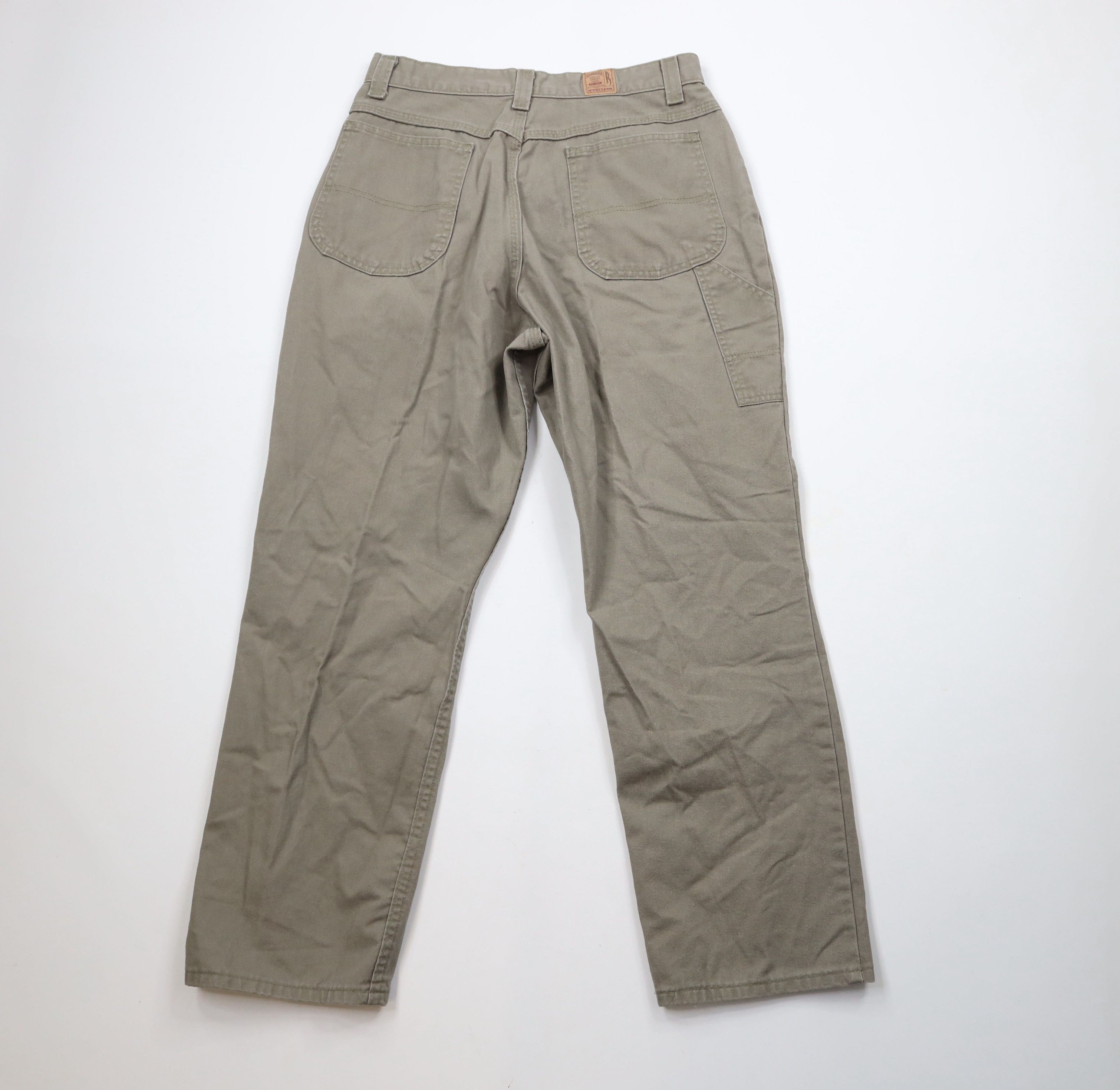 Lee × Vintage Vintage Lee Riders Fit Wide Leg Jeans Pants Greenish Gray Size 30" / US 8 / IT 44 - 10 Thumbnail