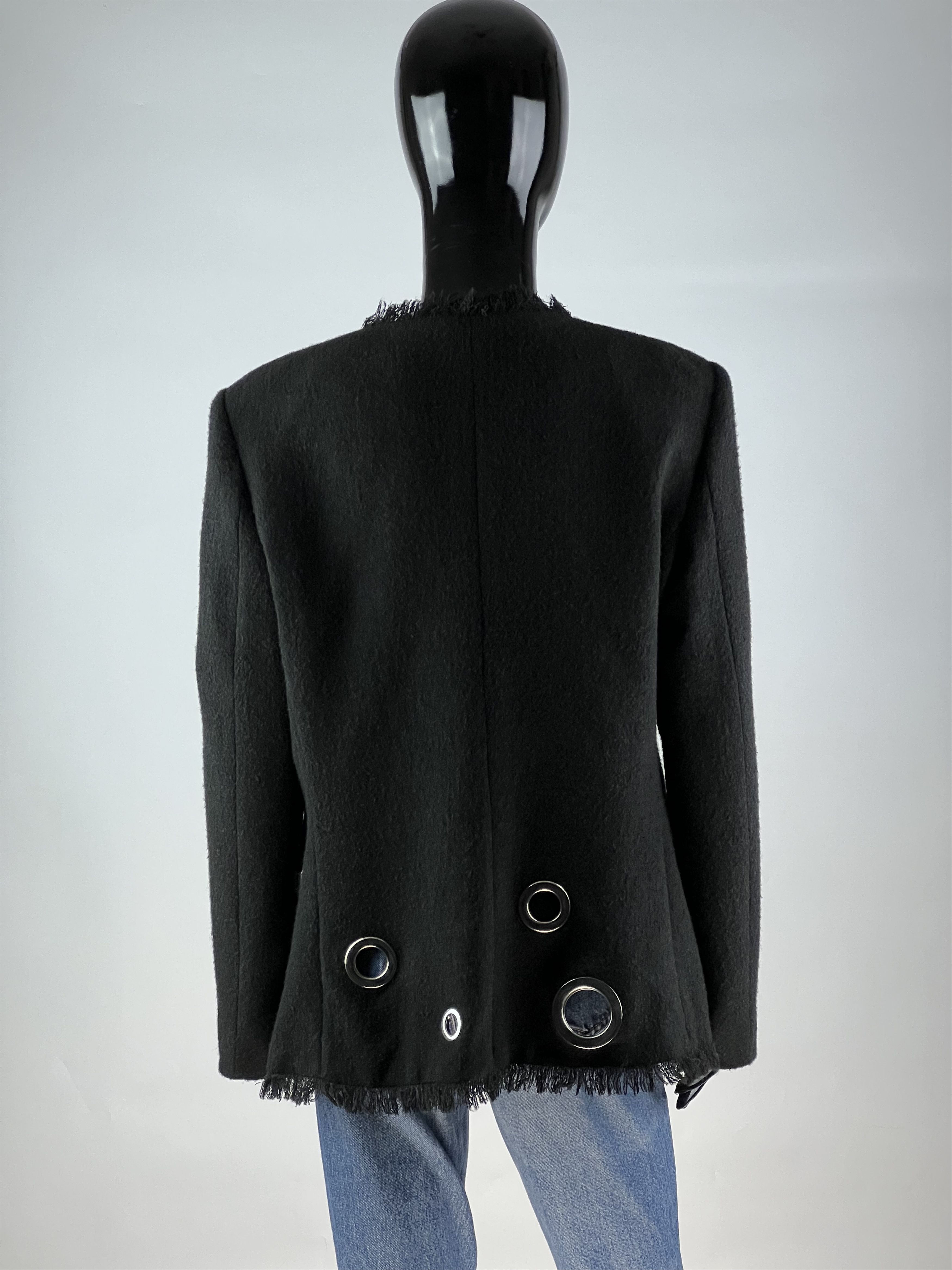 Boutique Moschino Moschino Boutique Wool Blazer Jacket IT46 GB14 US12 F42 D40 Size L / US 10 / IT 46 - 3 Thumbnail