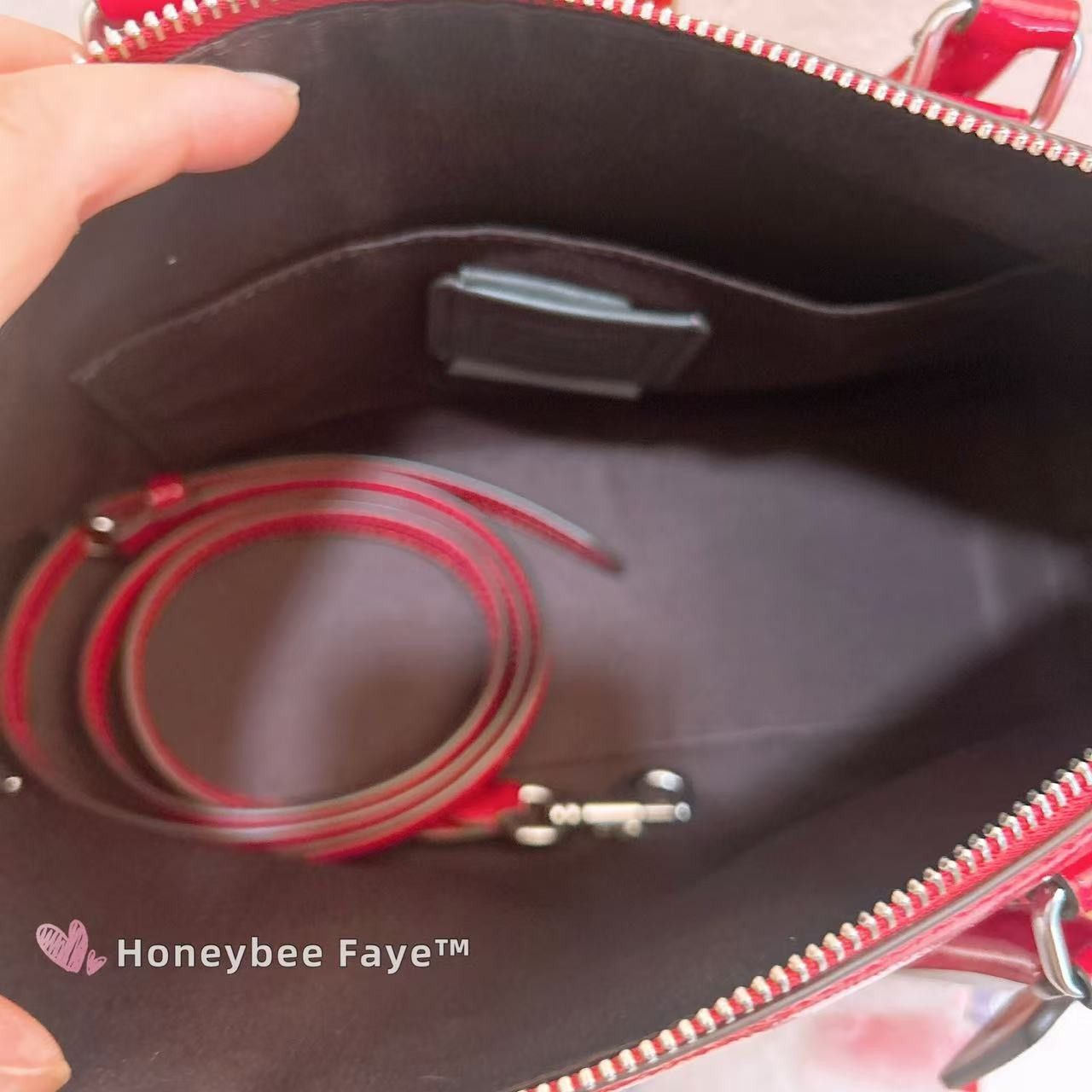 Coach Georgia Satchel Bag CV942 red Size ONE SIZE - 8 Thumbnail