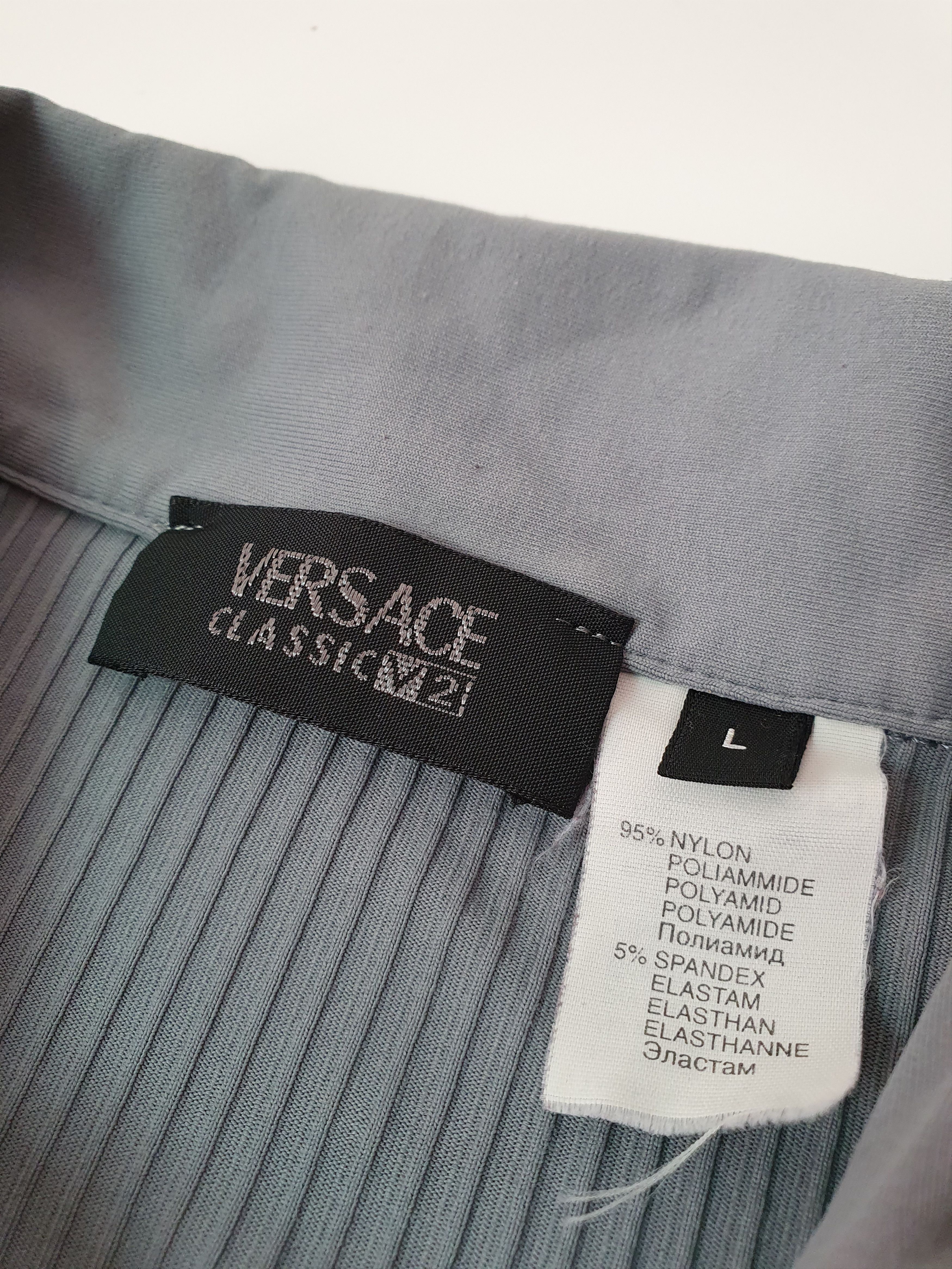 Versace Versace Classic V2 Gray Sweater Gianni Versace long sleeve Size US L / EU 52-54 / 3 - 6 Thumbnail