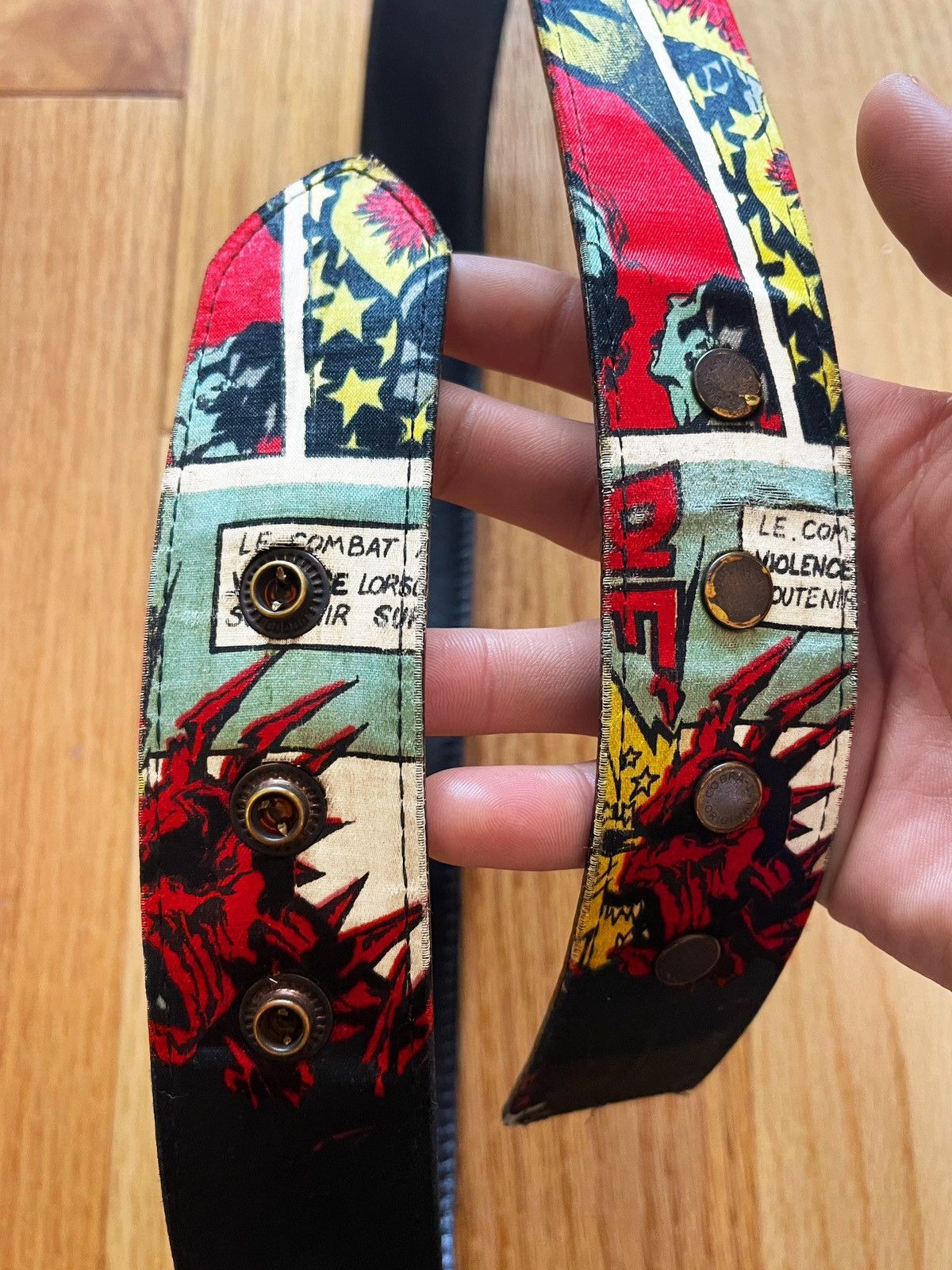 Jean Paul Gaultier SS1995 Jean Paul Gaultier ‘Comic Strip’ Belt Size 30 - 4 Thumbnail