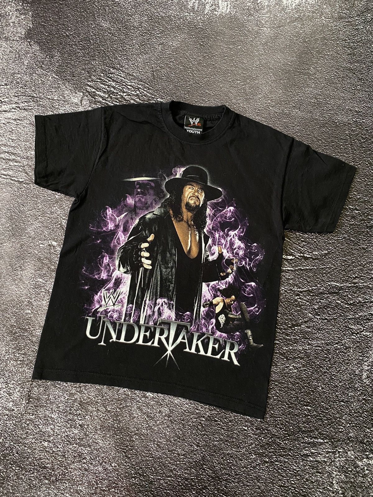 WWE 2000s WWE The Undertaker Shirt (Youth) Size US XXS / EU 40 - 2 Thumbnail