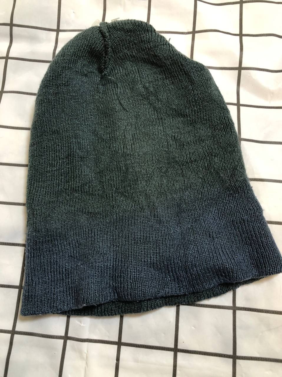 Nike Vintage Y2K Center Swoosh Nike Beanie Winter Hat Cap Dark Size ONE SIZE - 9 Thumbnail