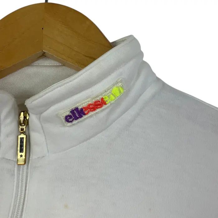 Ellesse × Goldwin Vintage 90’ ELLESSE ITALIA x GOLDWIN Half Zipper Tee Shirt Size S / US 4 / IT 40 - 3 Thumbnail