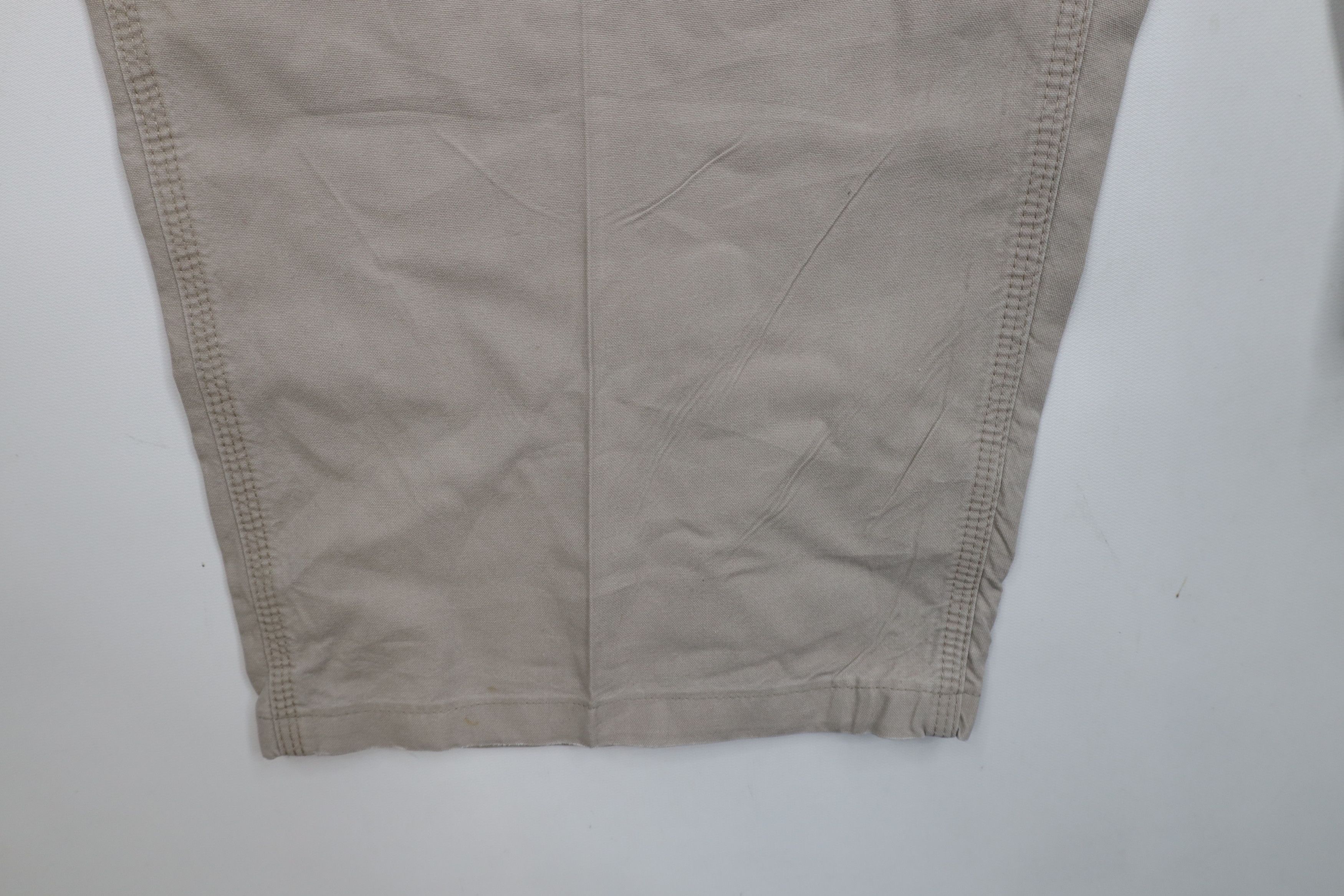 Carhartt × Vintage Vintage Y2K Carhartt Original Fit Wide Leg Pants Beige Tan Size US 44 / EU 60 - 6 Thumbnail