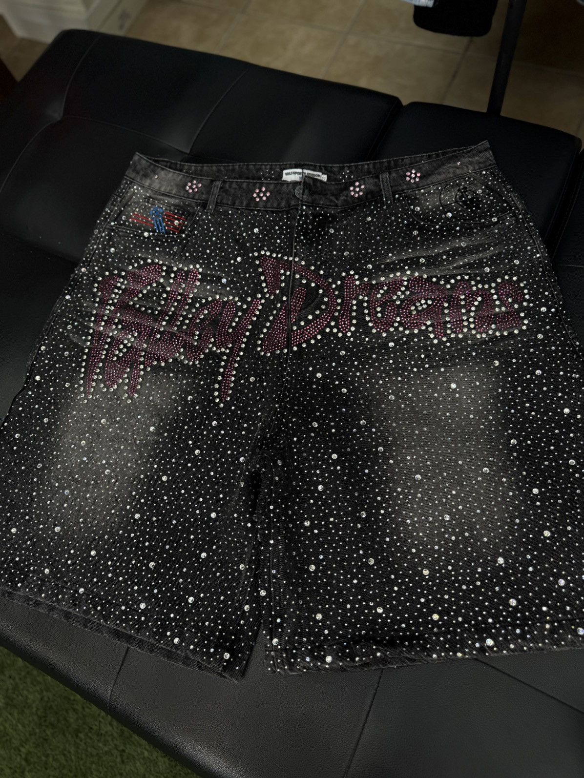 Vale Vale Valley Dreams Rhinestone Shorts Size 40 Size US 40 / EU 56 - 2 Thumbnail