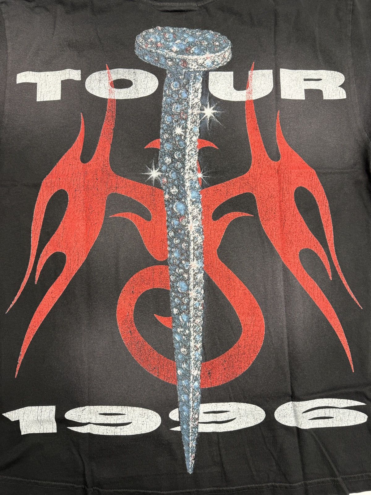 HELLSTAR Hellstar Nailed Tour T-shirt Size US S / EU 44-46 / 1 - 4 Thumbnail