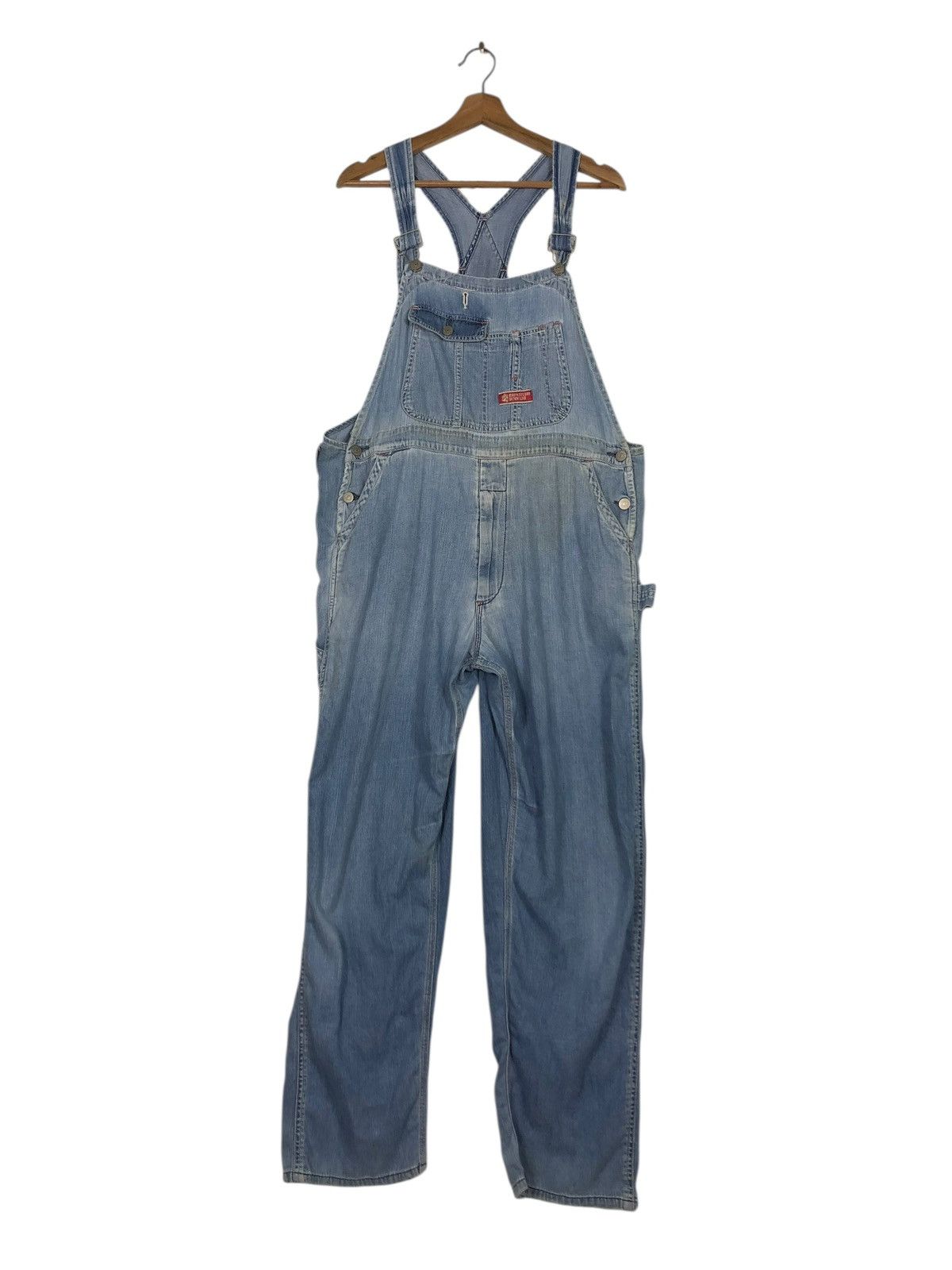45rpm 🔥VINTAGE CHORE WORK DENIM INDIGO JUMPSUIT 45RPM BONDAGE Size US 38 / EU 54 - 1 Thumbnail
