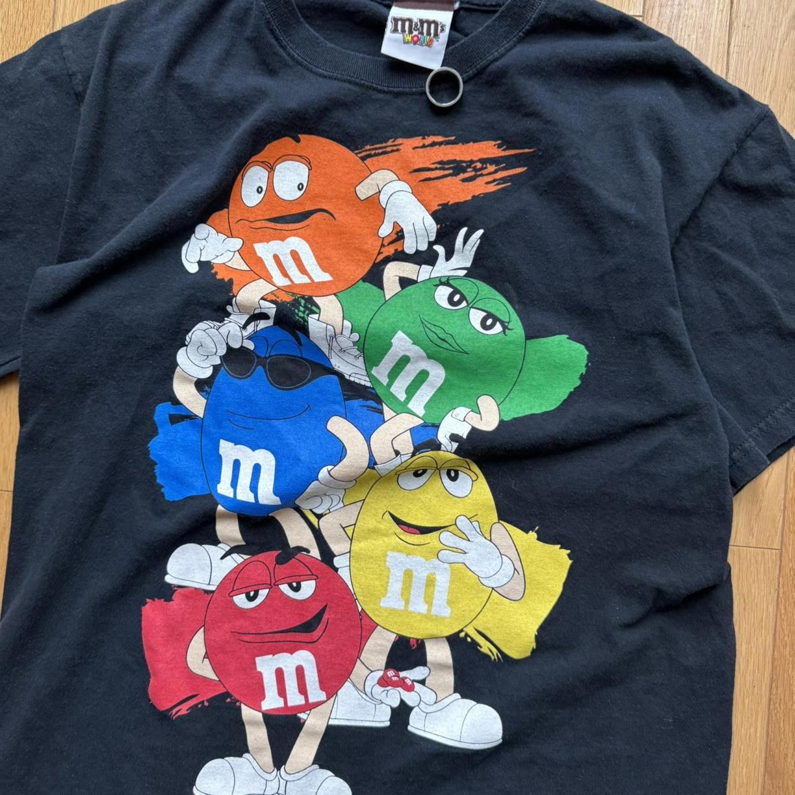 Other Vintage M&M's black t-shirt Size US M / EU 48-50 / 2 - 2 Thumbnail