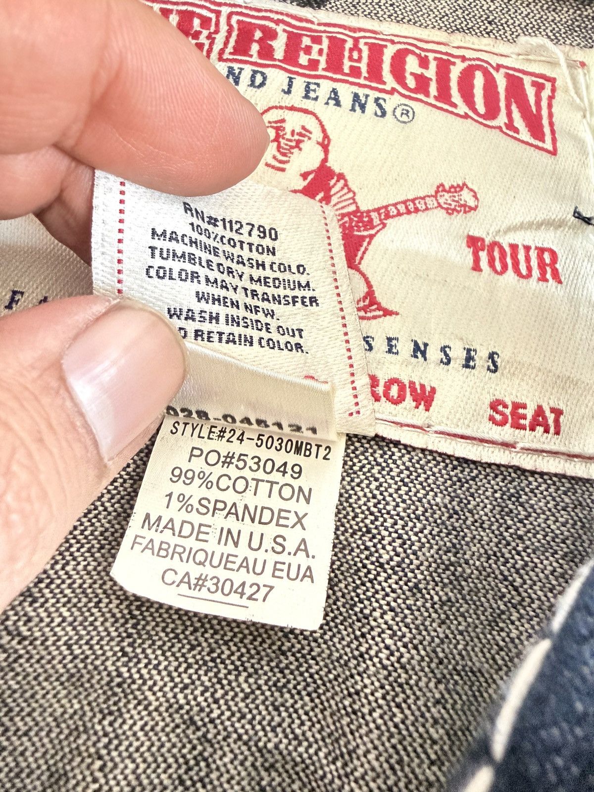 True Religion True religion denim jacket Size US XL / EU 56 / 4 - 4 Thumbnail