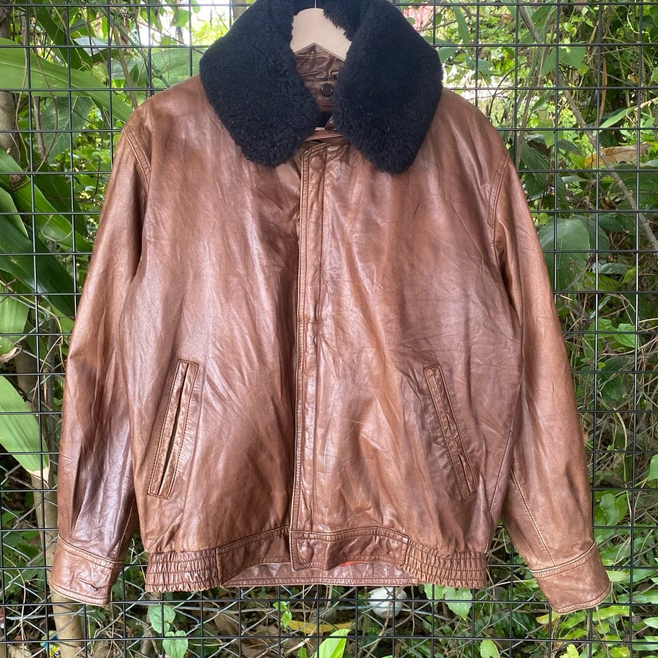 Japanese Brand × Vintage Vtg Play Lord Fur Leather Jacket Size US M / EU 48-50 / 2 - 2 Thumbnail