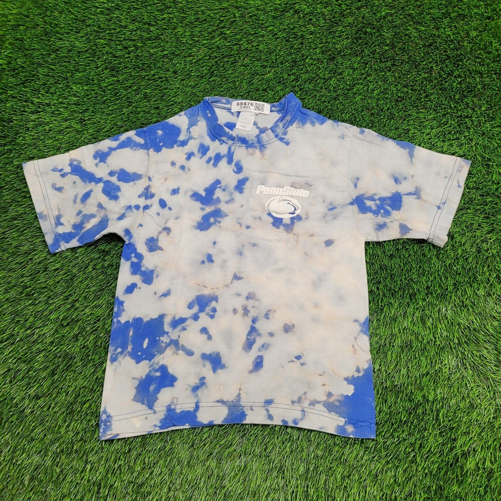 Vintage VTG Penn-State Shirt Womens Small Bleached Tie-Dye USA Size S / US 4 / IT 40 - 1 Thumbnail