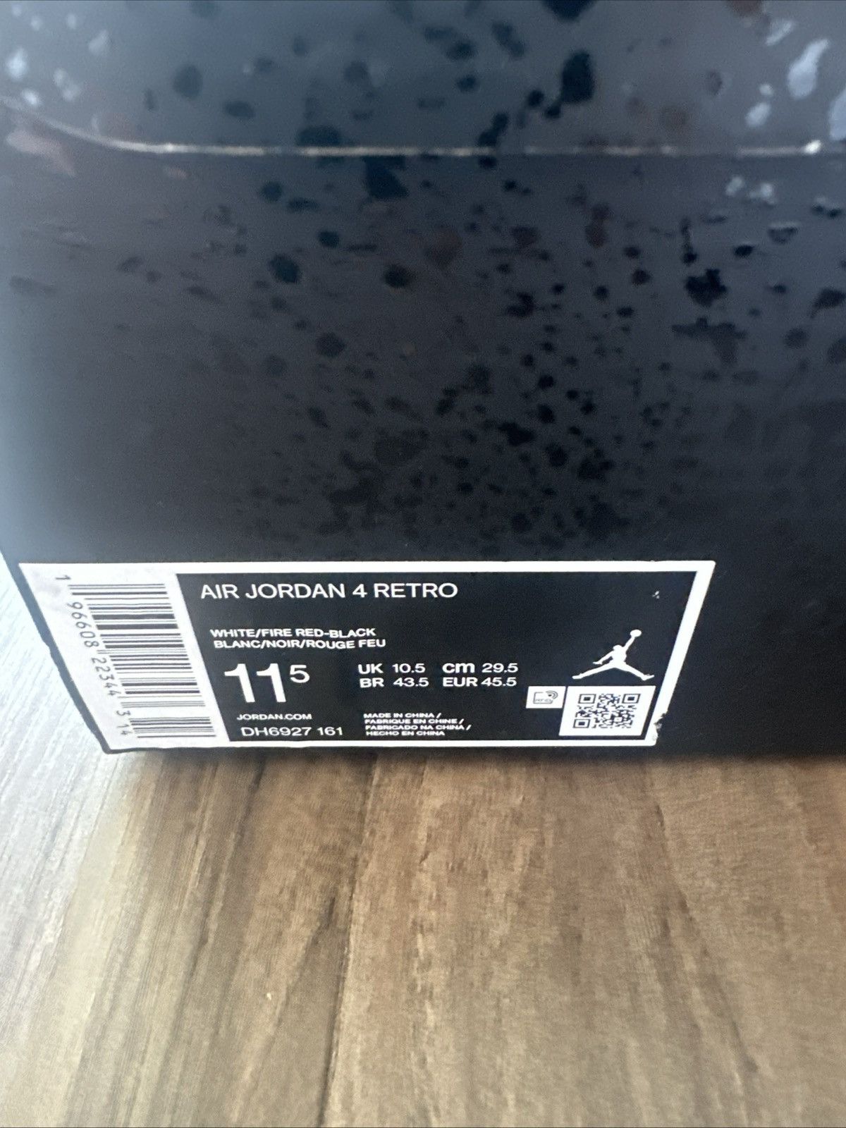 Jordan Brand × Nike Air Jordan 4 Retro Red Cement DH6927-161 Size 11.5 Size US 11.5 / EU 44-45 - 2 Thumbnail