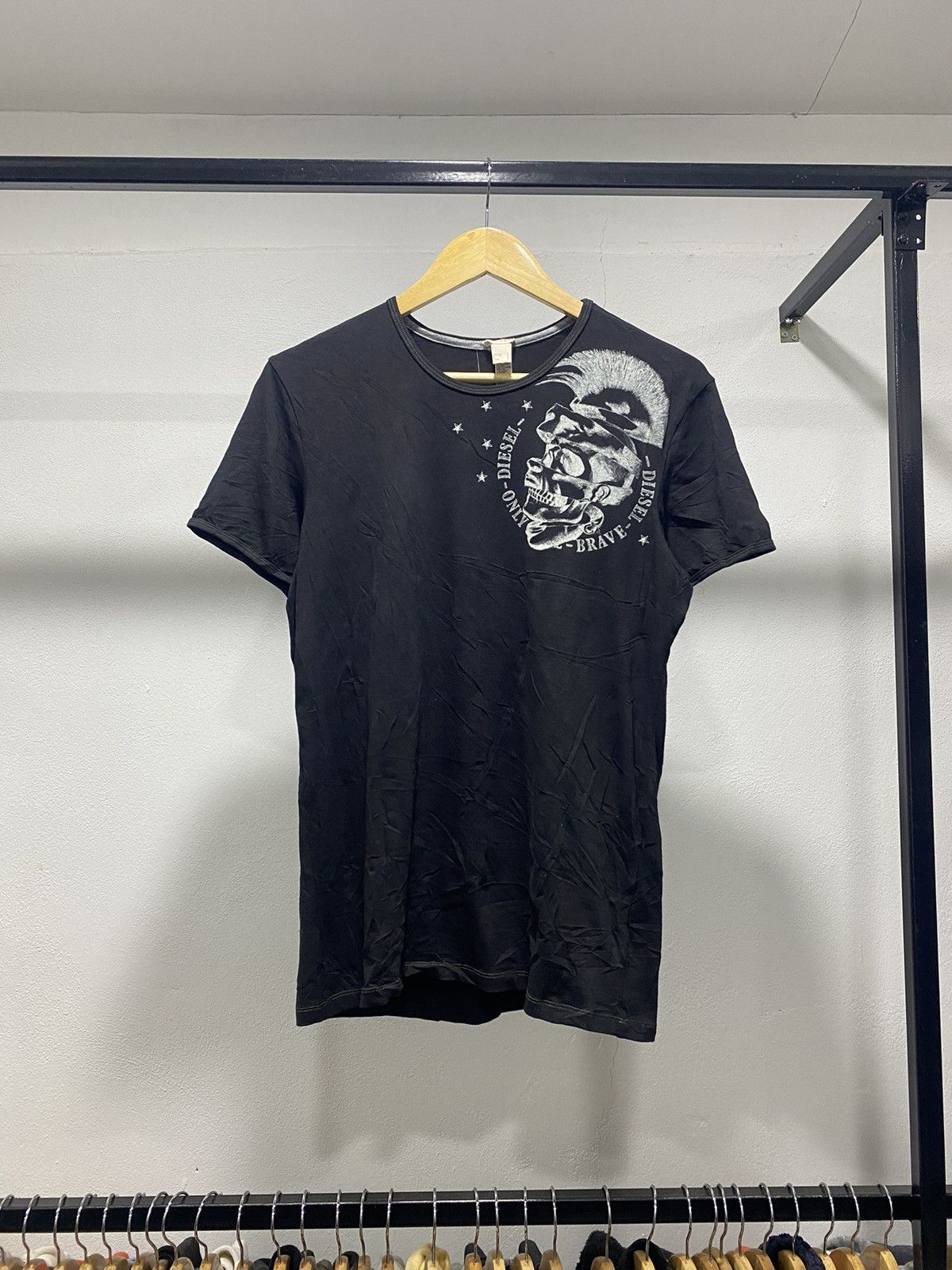 Hysteric Glamour Sick☠️ Diesel Punk Head Skull Grunge Lgb Stretch Size US L / EU 52-54 / 3 - 2 Thumbnail