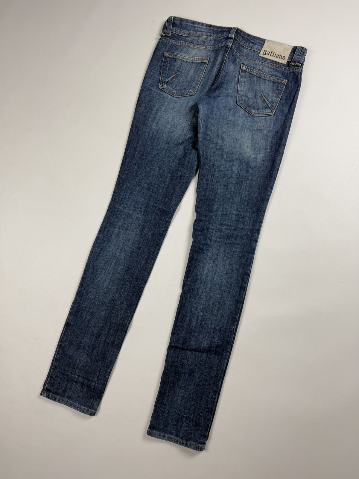 John Galliano Galliano Vintage Ladies Skinny Denim Jeans Size 29 / 43 Size 29" - 21 Thumbnail
