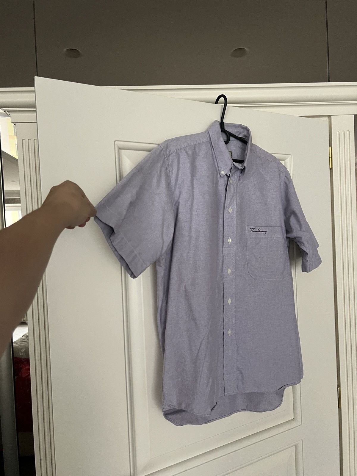 Burberry Vintage Thomas Burberry Shirt Size M Size US M / EU 48-50 / 2 - 9 Thumbnail