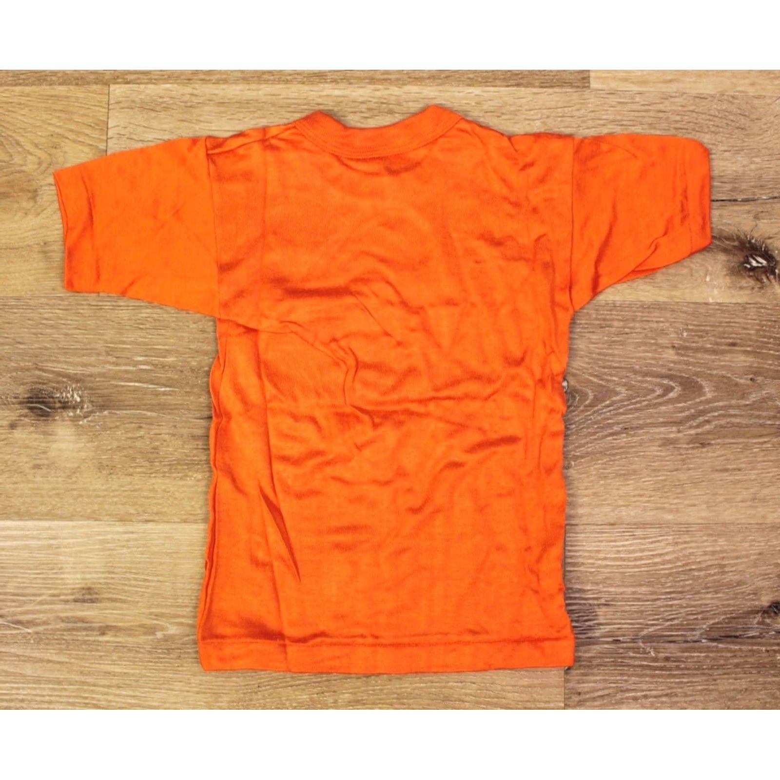 Vintage VTG 1960s Boy's Orange T Shirts Sz S Russell Southern Blank NOS Shirt Boys 60s Durene Size US S / EU 44-46 / 1 - 3 Thumbnail