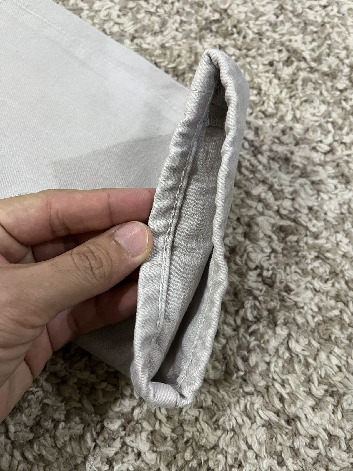 Orslow Vintage Orslow 107 Ivy Fit White Denim Jeans – Non-Selvedge Size US 29 - 7 Thumbnail